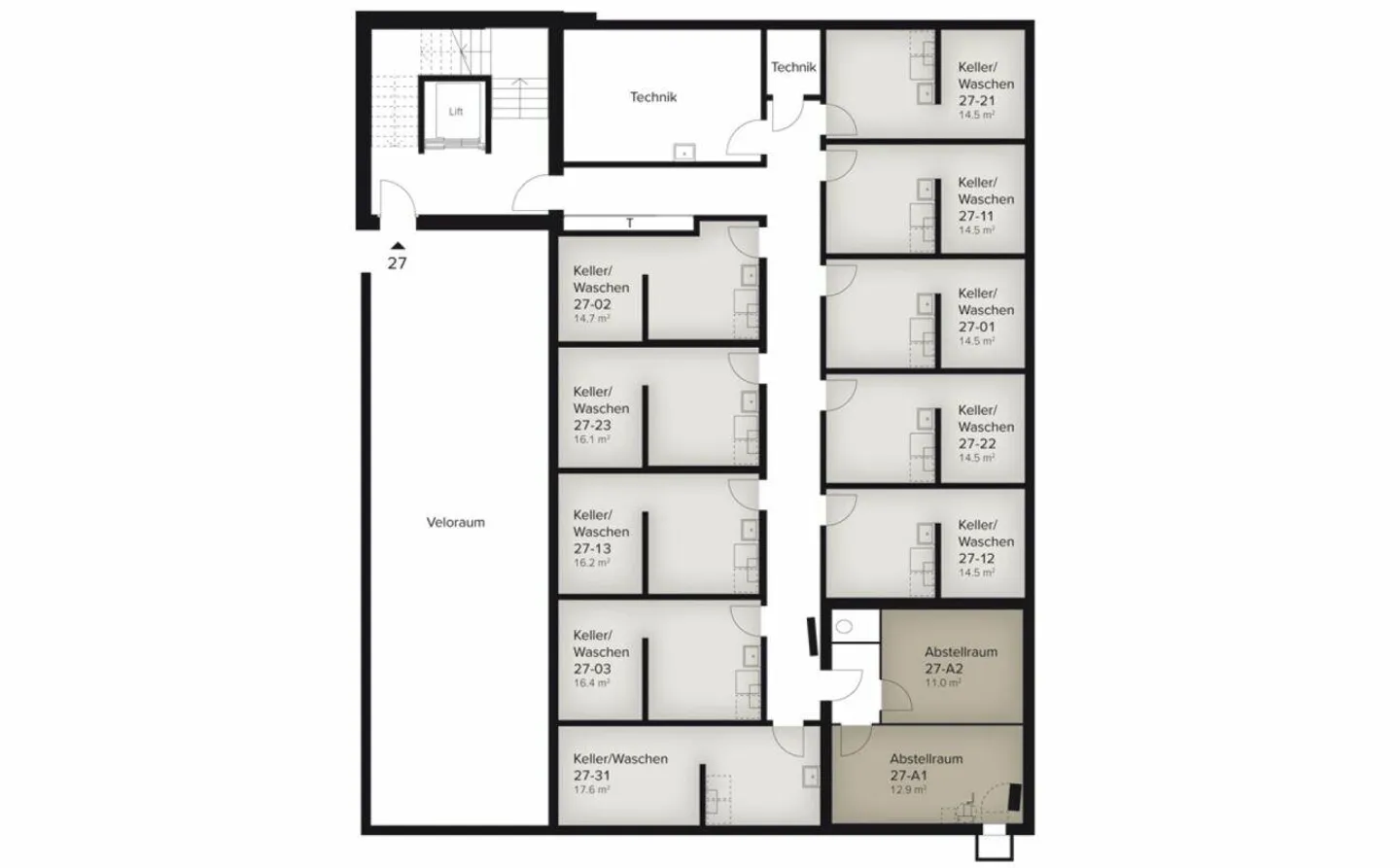 119 m² - 3.5-room apartment - 20 m² balcony - Photo 6 of 11