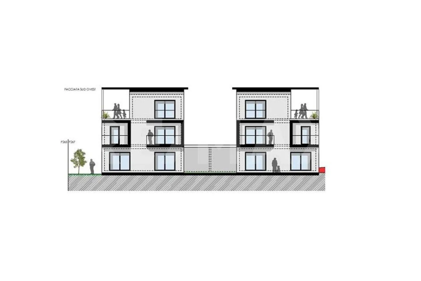 Moderne case a schiera - una combinazione di comfort, innovazione e natura - Foto 5 di 5