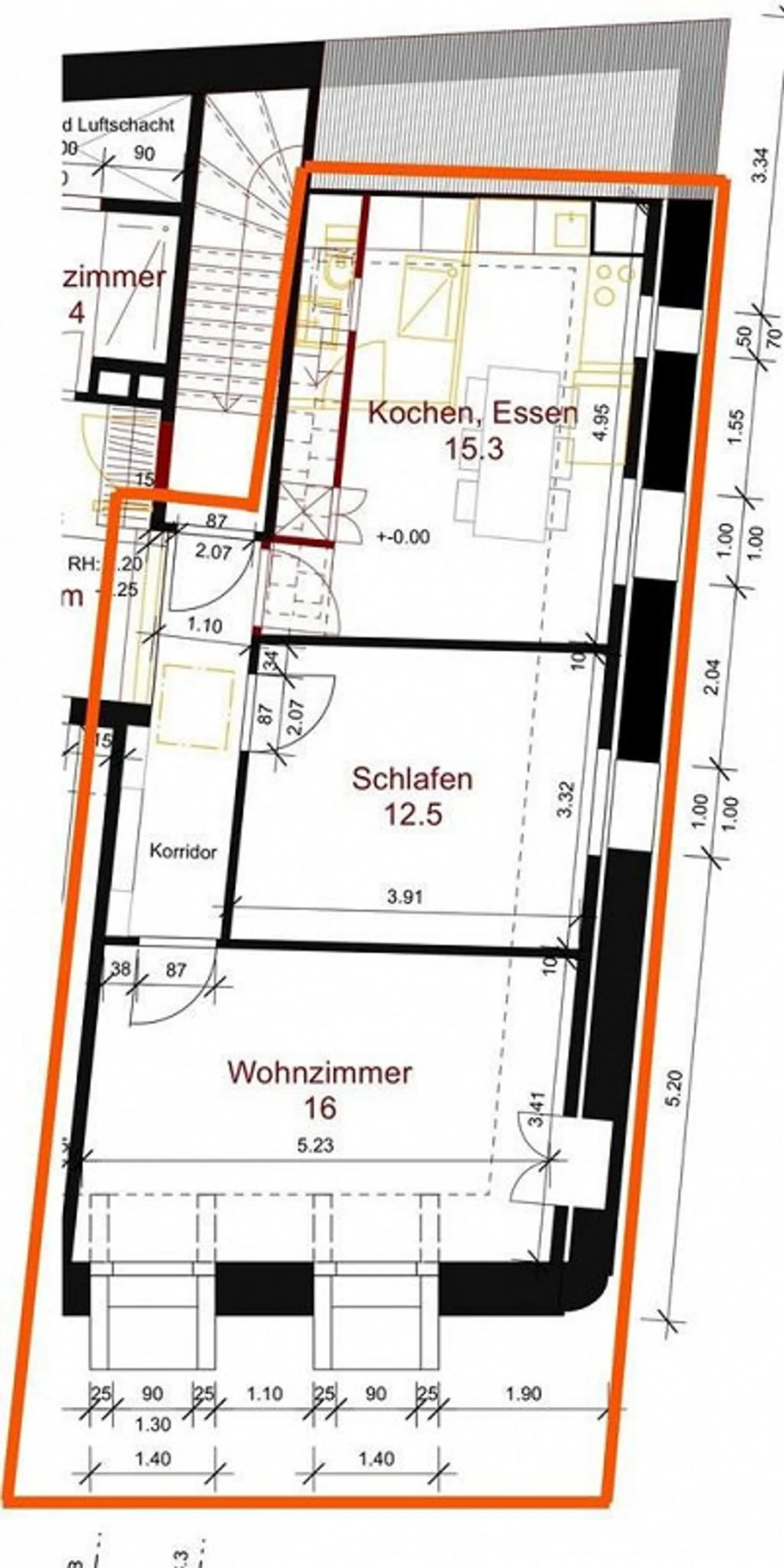 Charming 2.5-room apartment in the heart of Bern's old town - Photo 7 of 7