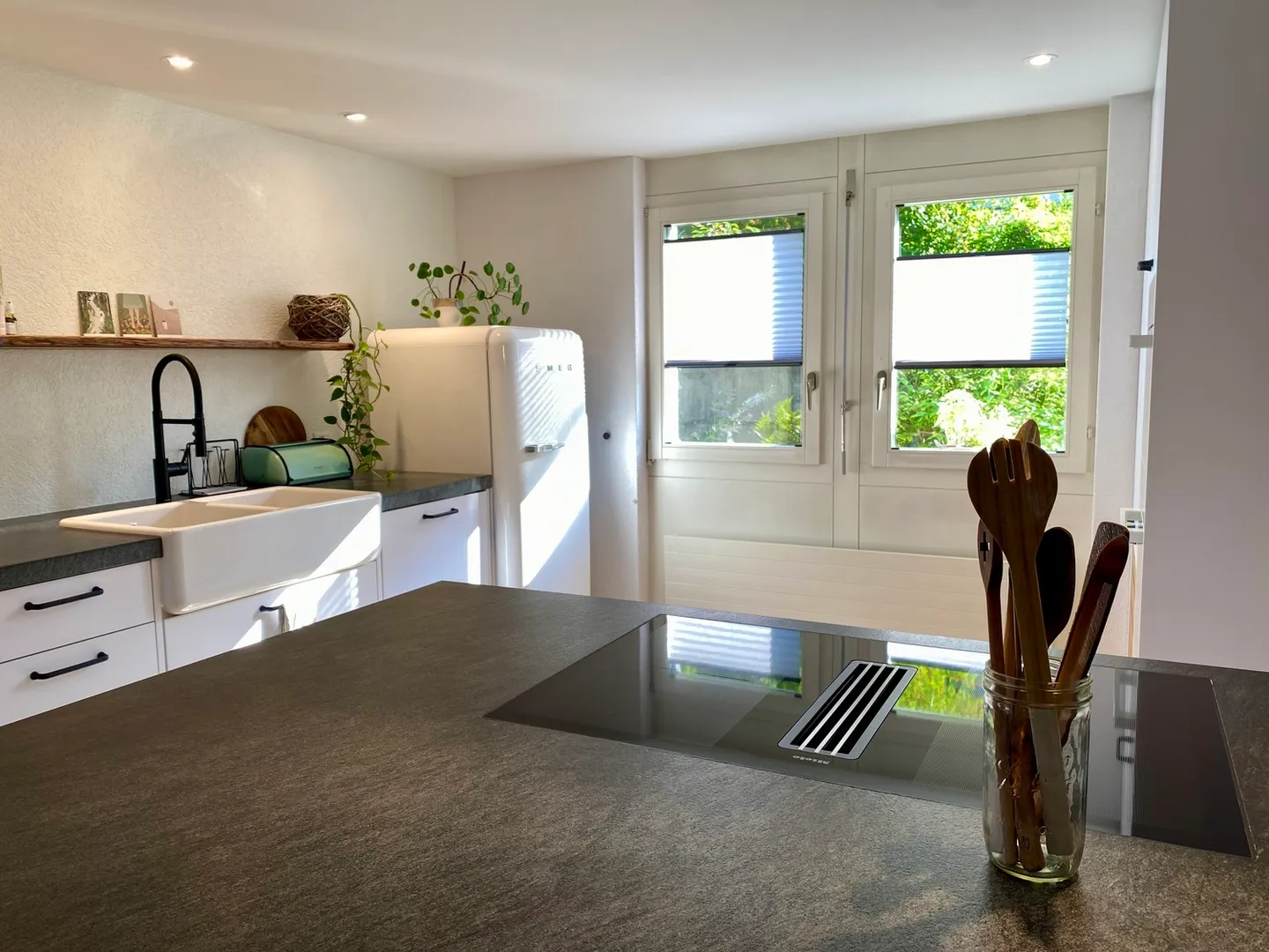 3½ ZIMMER-MAISONETTEWOHNUNG IN OBERHOFEN AM THUNERSEE (BE), MÖBLIERT, - Foto 3 von 10