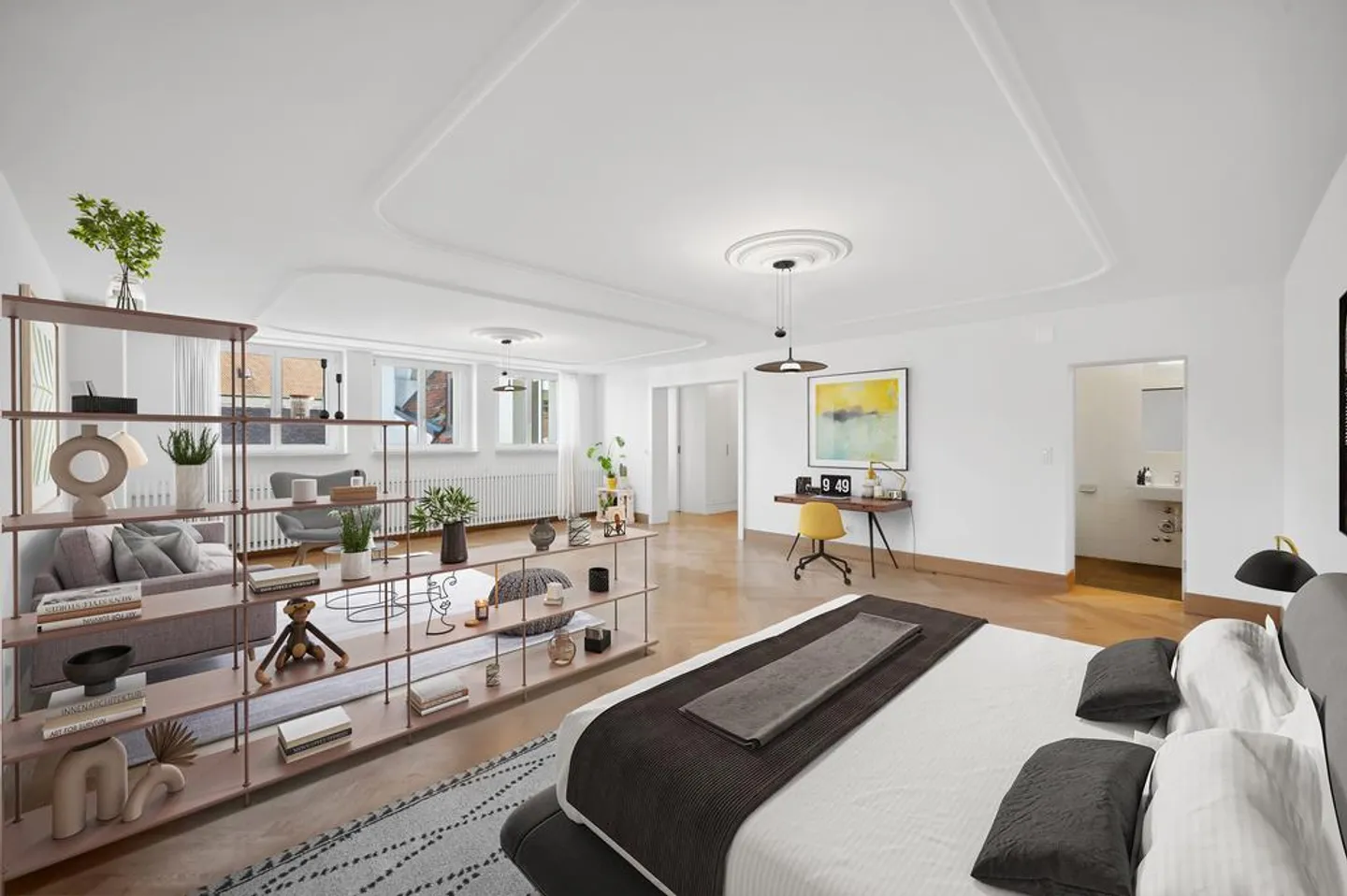 Appartamento moderno in un vecchio edificio vicino al Reno - 2 affitti netti in omaggio! - Foto 1 di 6