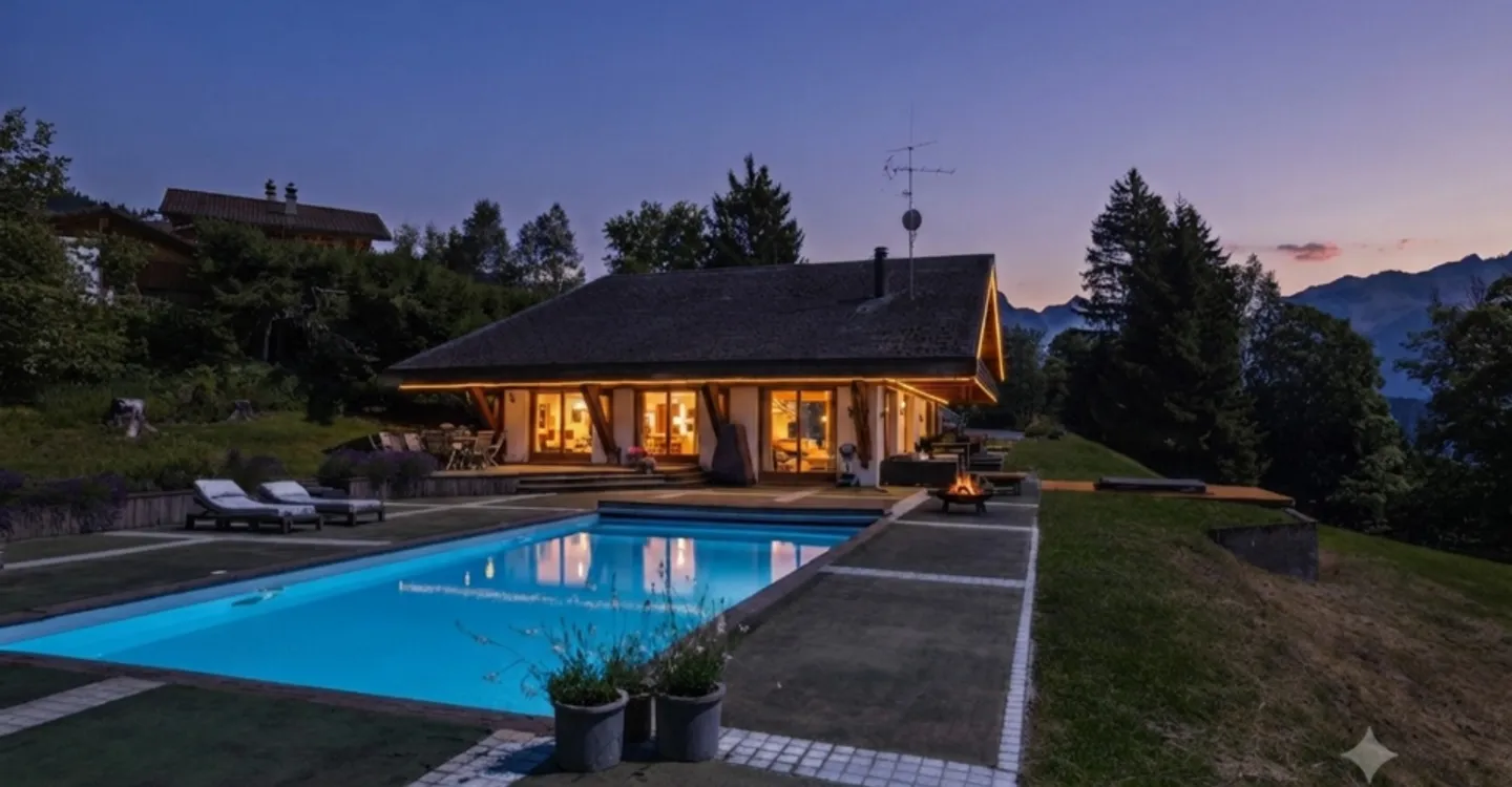 Chalet Frimaire: außergewöhnliche Immobilie im Zentrum des Ortes - Foto 2 von 9