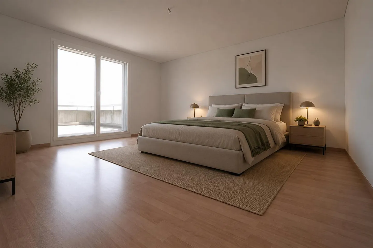Moderne Attikawohnung mit Terrassen - Foto 5 von 9