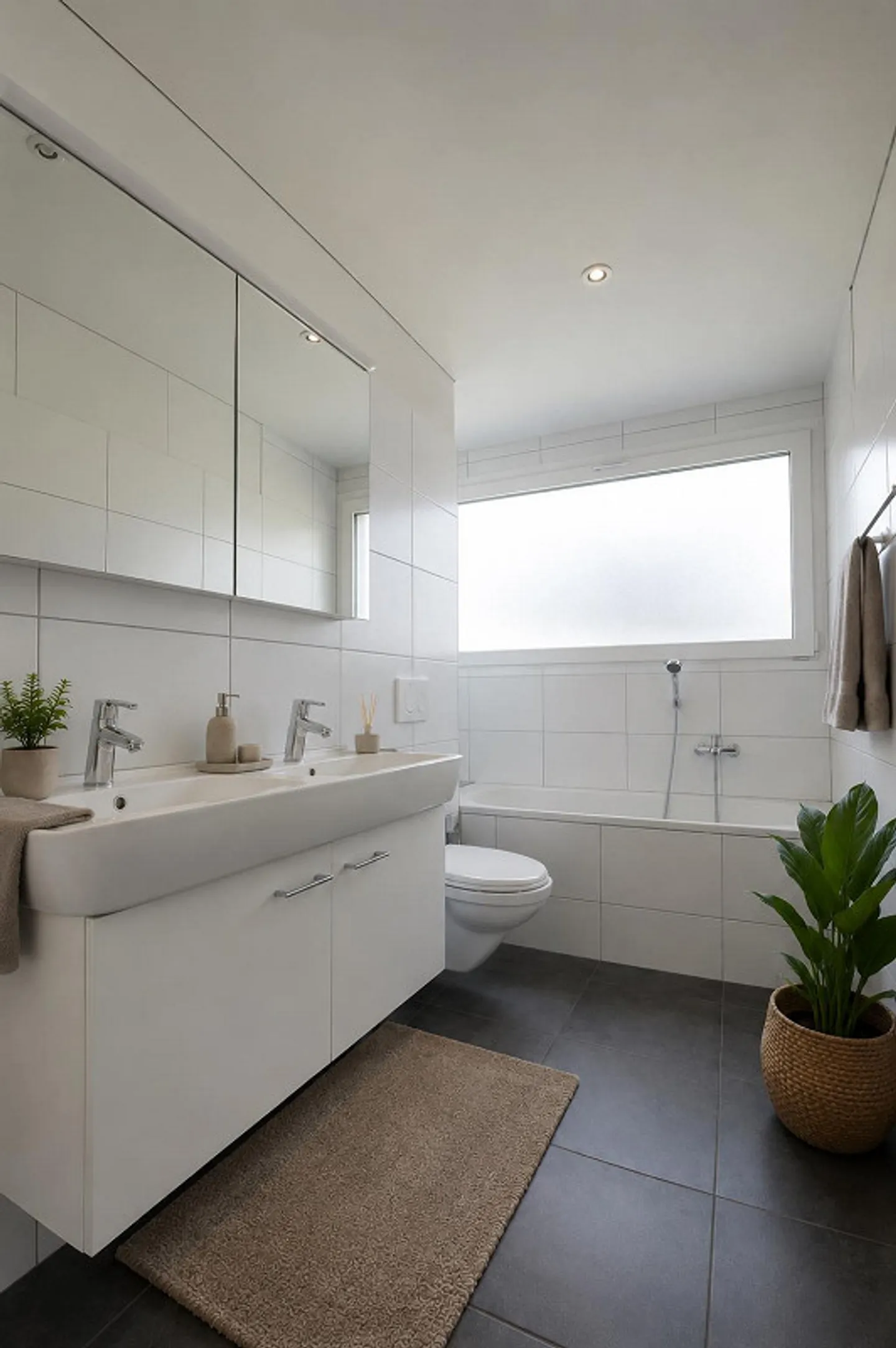 Moderne Attikawohnung mit Terrassen - Foto 8 von 9