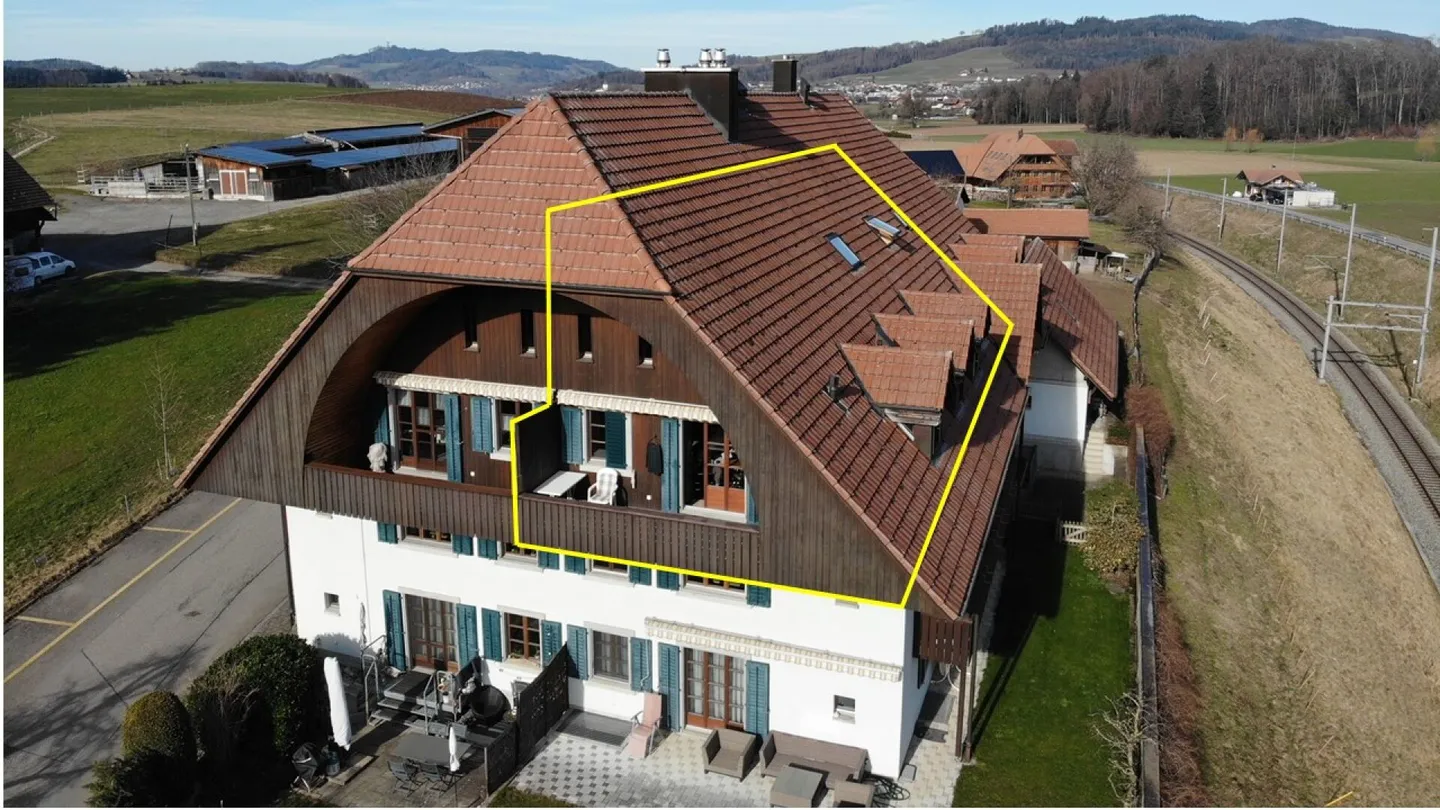 Appartement en attique 5 pièces avec galerie - Photo 1 sur 17