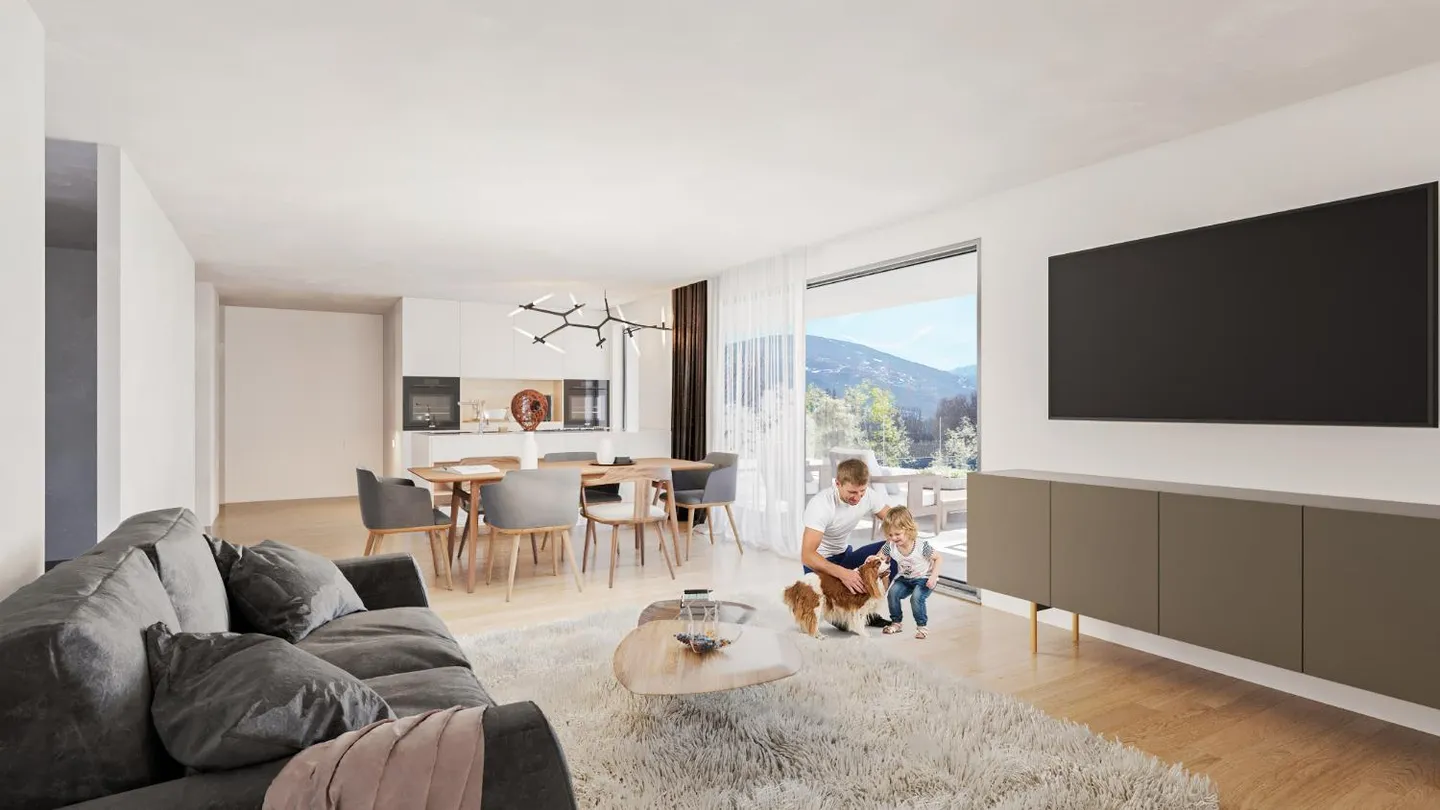Dachgeschoss 2,5 Zimmer - Foto 1 von 5