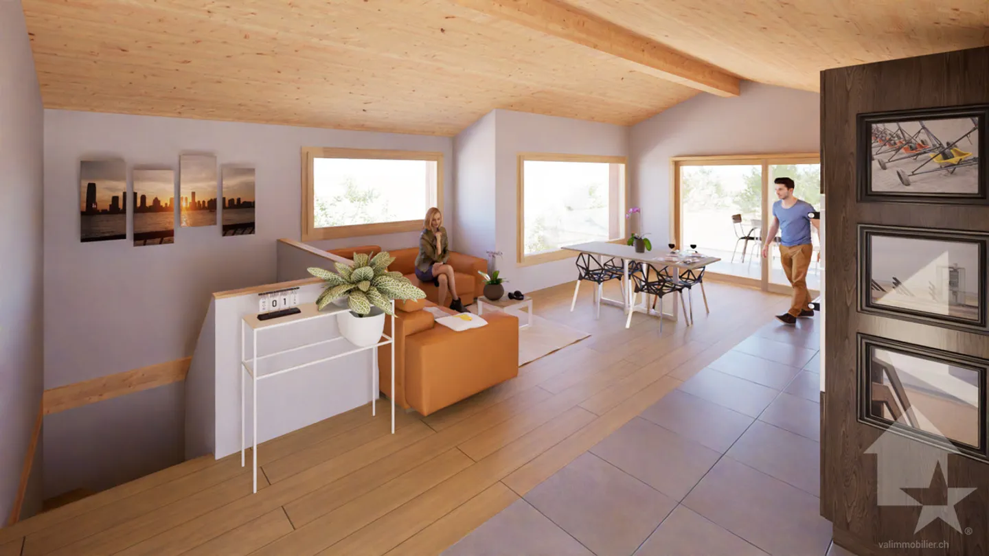 Terreno con bellissimo progetto di costruzione di 3,5 stanze - Foto 6 di 7