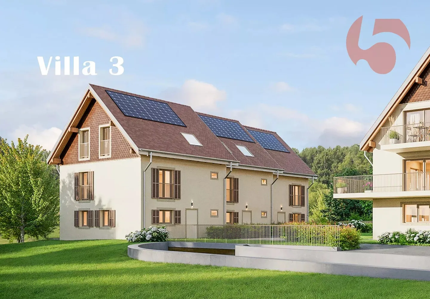 Construction project of contiguous villas 6.5 pcs 1 km from the LEB - Photo 2 of 16