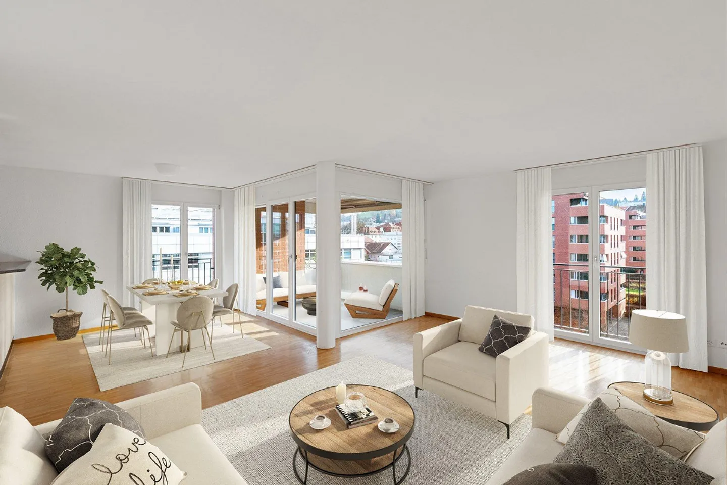 Modernes Apartment in St. Gallen - Foto 3 von 10