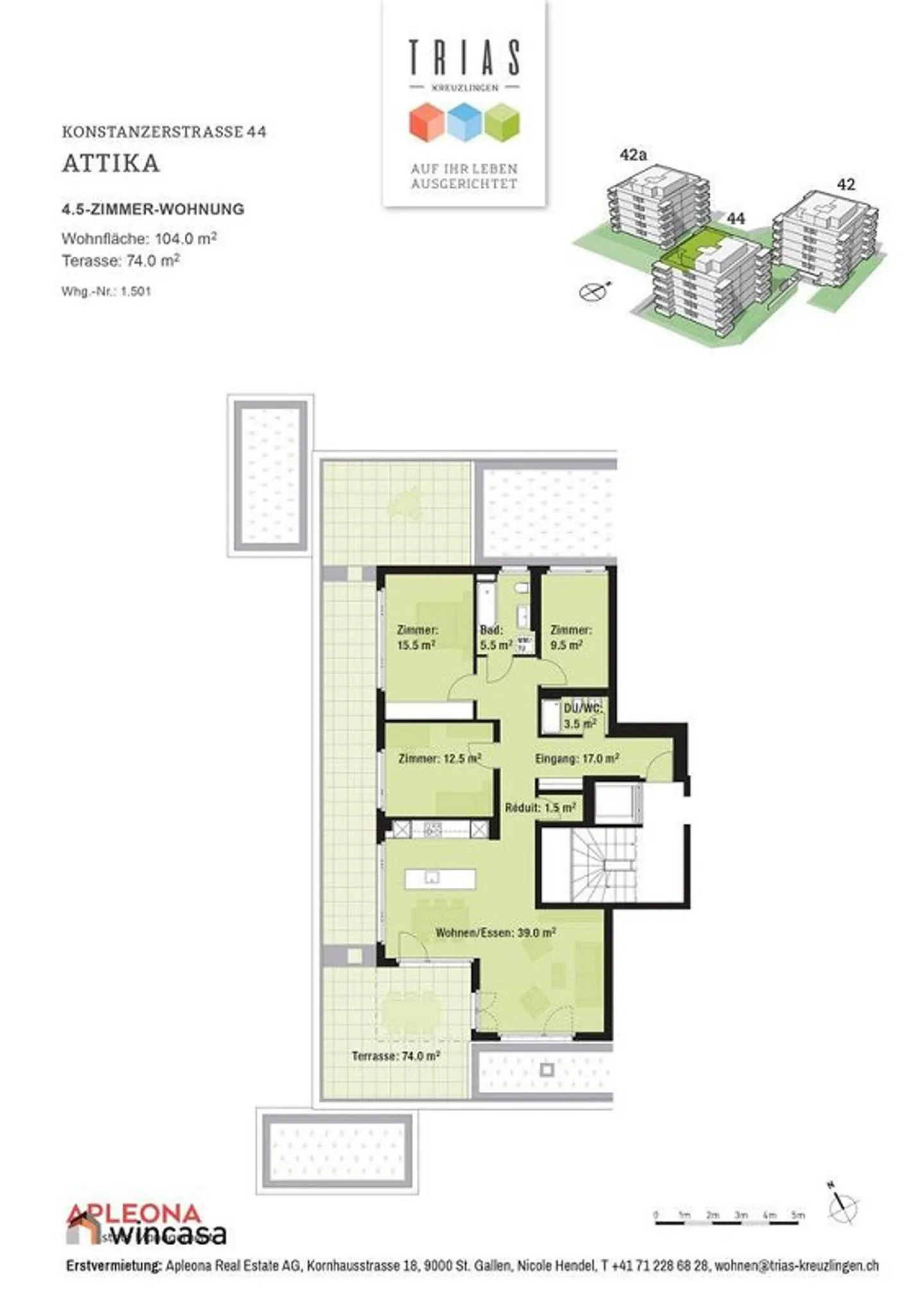 Appartamento Attico - Sopra i Tetti di Kreuzlingen - Foto 9 di 9