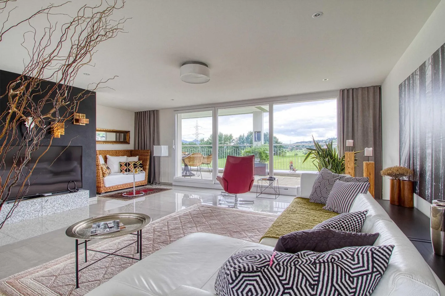Appartement penthouse exclusif de 5,5 pièces avec terrasses panoramiques - Photo 6 sur 15