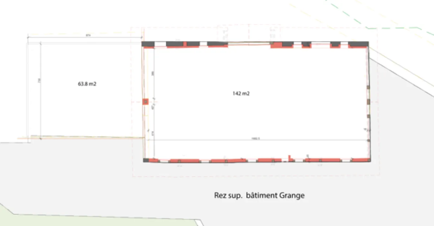 La Chaux-de-Fonds, grange de caractère avec un potentiel de transformation exceptionnel - Foto 11 von 12