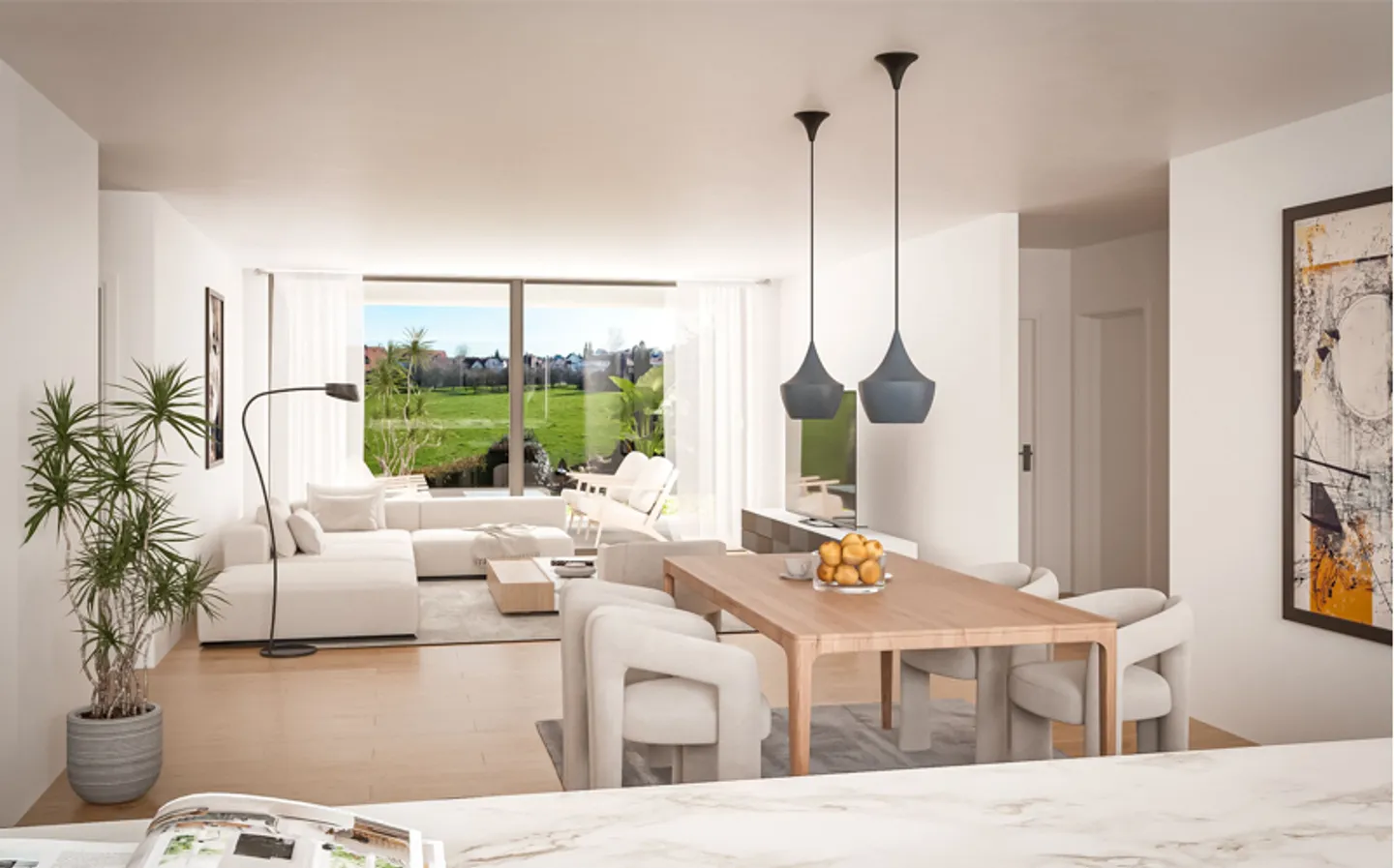 Exclusive 4.5-room apartment on the 2nd floor - Light, Elegance and View - Photo 7 of 8