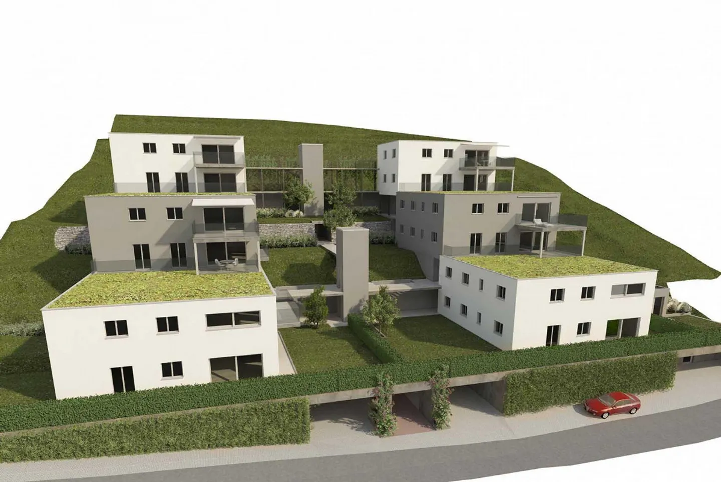 NOUVEAU 3.5 PIÈCES AVEC JARDIN DANS RÉSIDENCE 2021 À MENDRISIO - Photo 1 sur 5