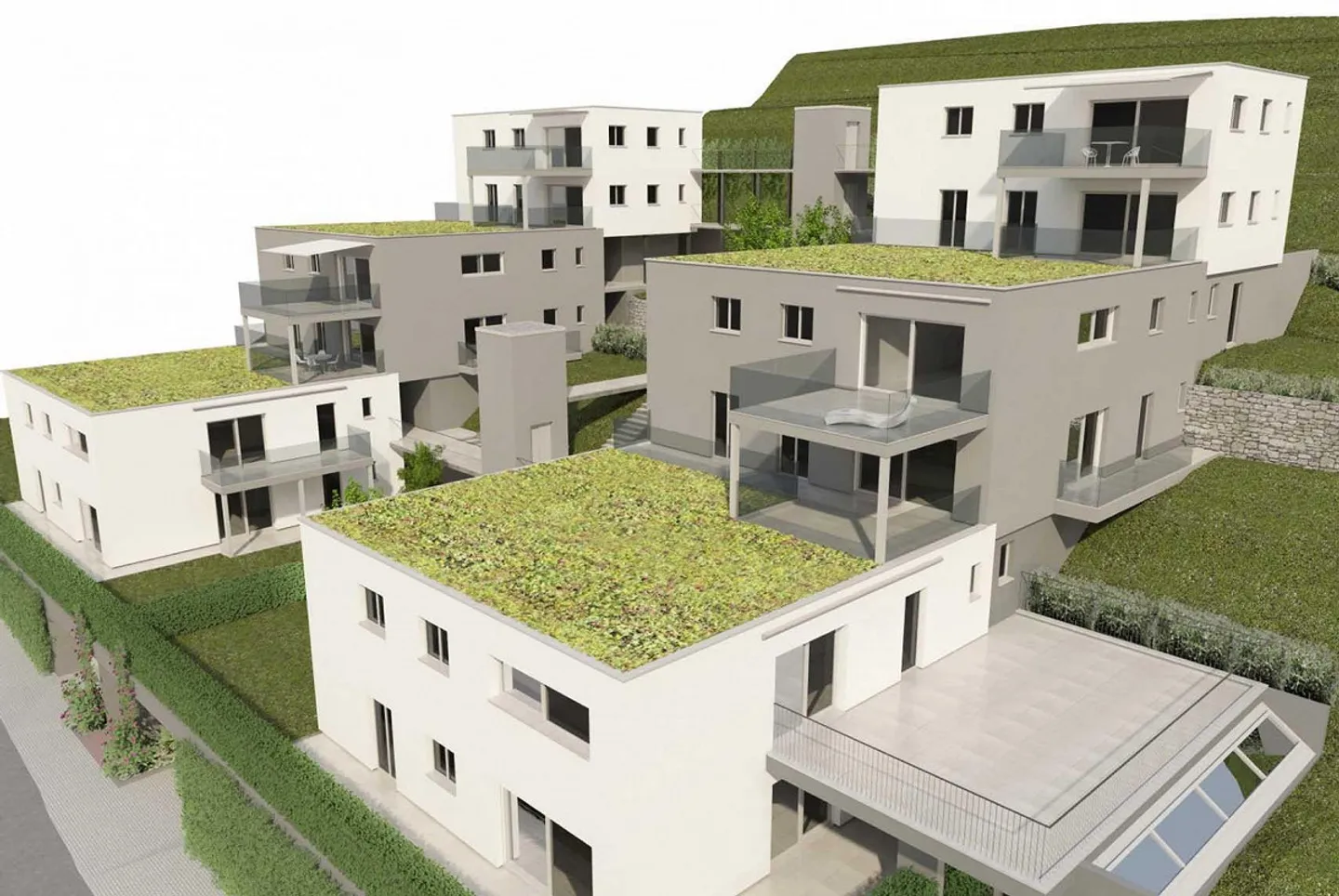 NOUVEAU 3.5 PIÈCES AVEC JARDIN DANS RÉSIDENCE 2021 À MENDRISIO - Photo 2 sur 5