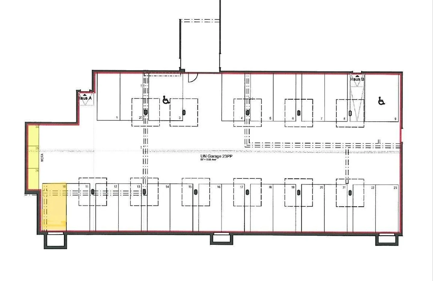 Votre place de garage à Chur - près des hôpitaux - Photo 2 sur 2