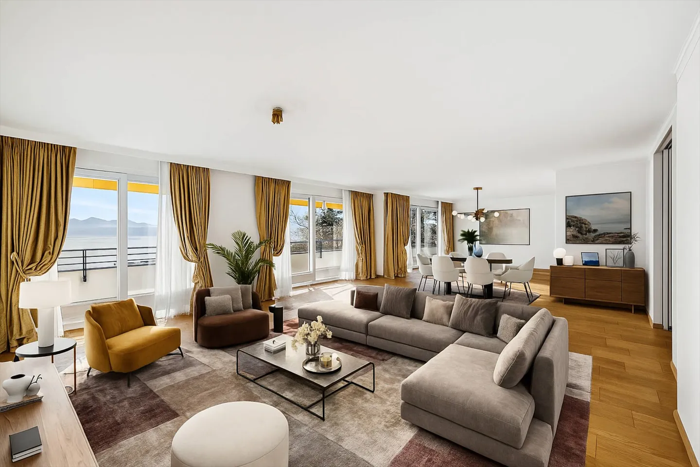 Außergewöhnliches Penthouse mit herrlichem Blick auf den See - Foto 1 von 13