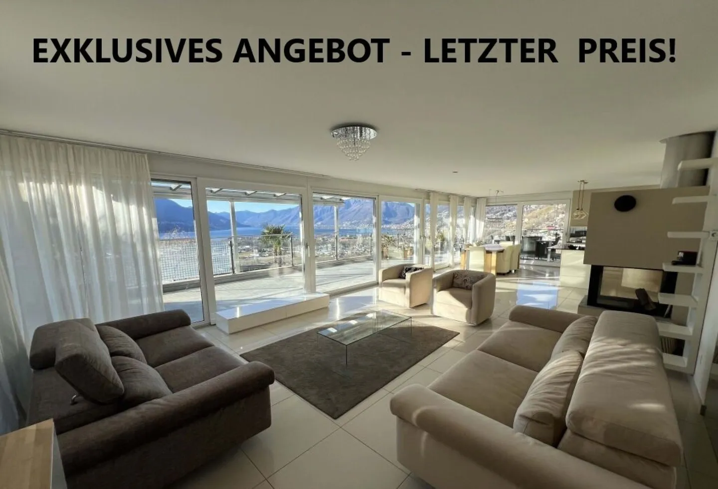 Appartamento di 5,5 stanze con piscina e vista mozzafiato - Foto 1 di 19
