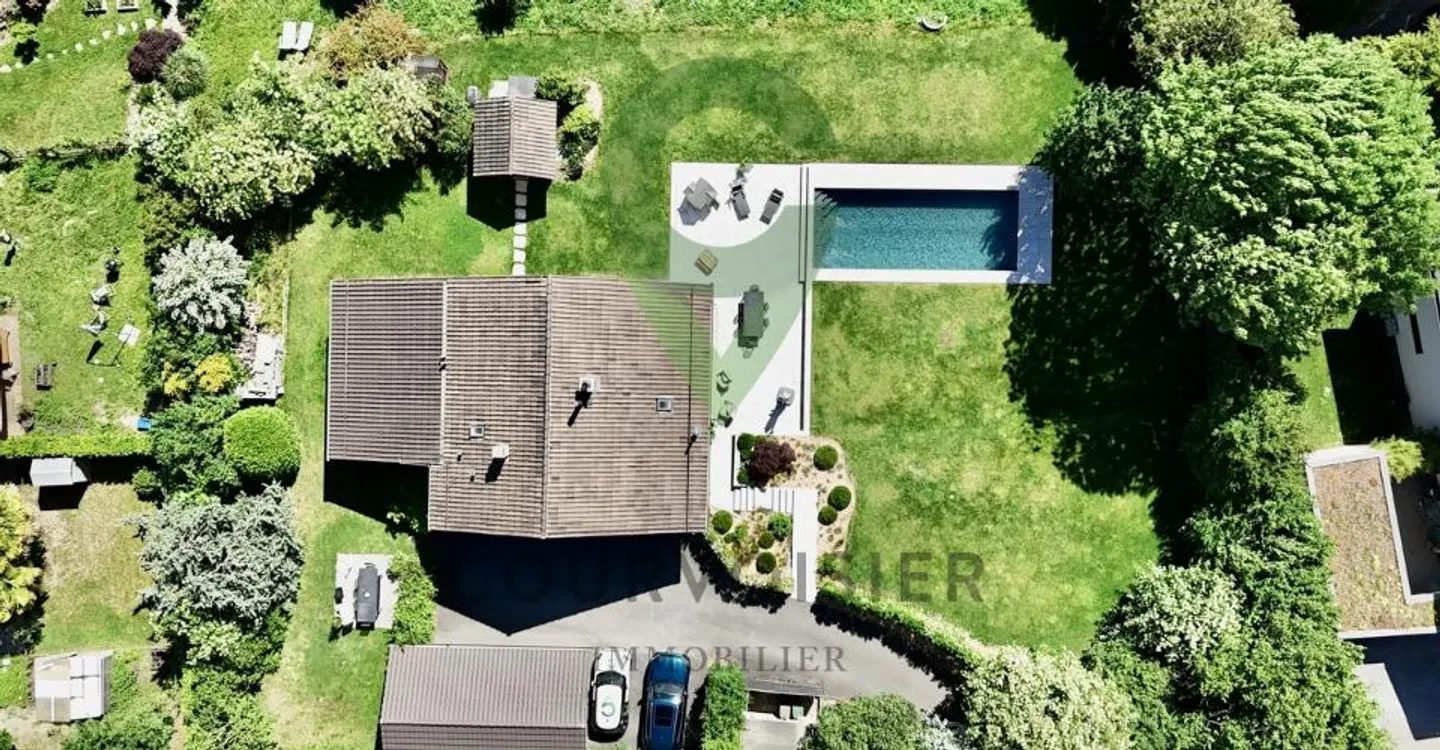 Außergewöhnliche Wohnung 5 Minuten von Morges – Privater Pool und Garten - Foto 8 von 9