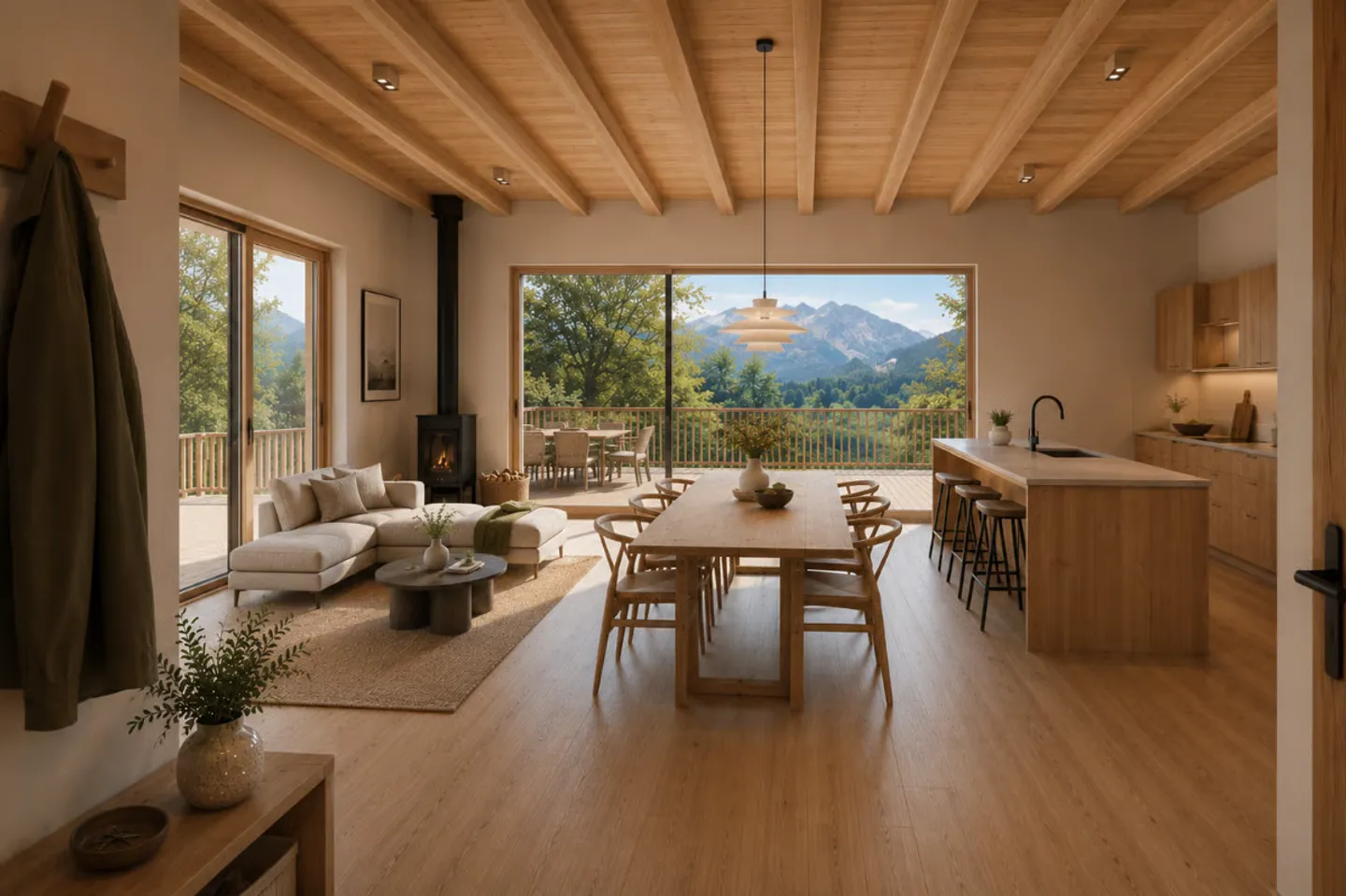 New and contemporary Chalet in a green setting - Photo 4 of 7