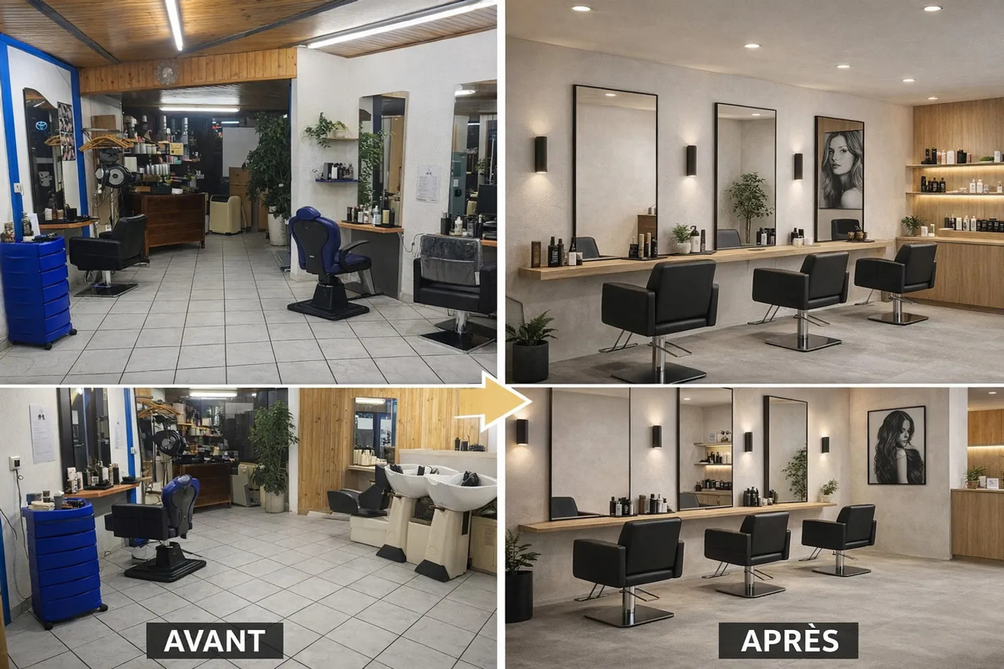 Salon de Coiffure à Louer - Photo 4 sur 5