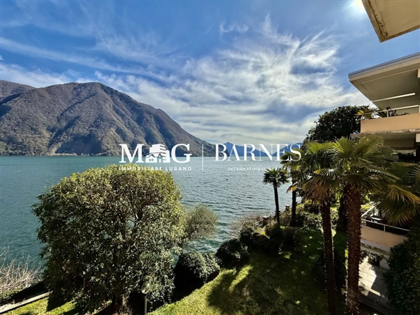 «Lugano, Castagnola Direkt am See - moderne 4.5-Zimmer-Wohnung mit Seeblick» - Foto 1 von 9