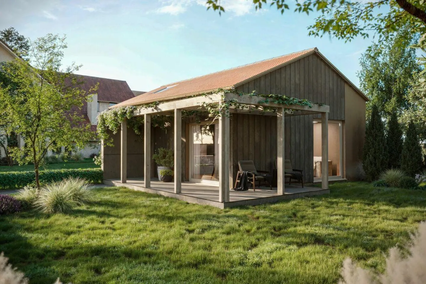 Own plot and detached new residential building ready for occupancy 2026 - Photo 1 of 3