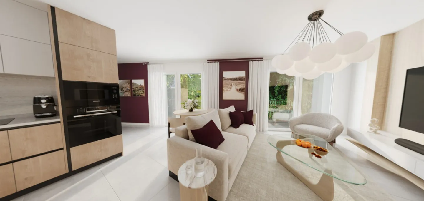 Beautiful cozy 2.5-room apartment with 66 m² and spacious balcony - Photo 2 of 7