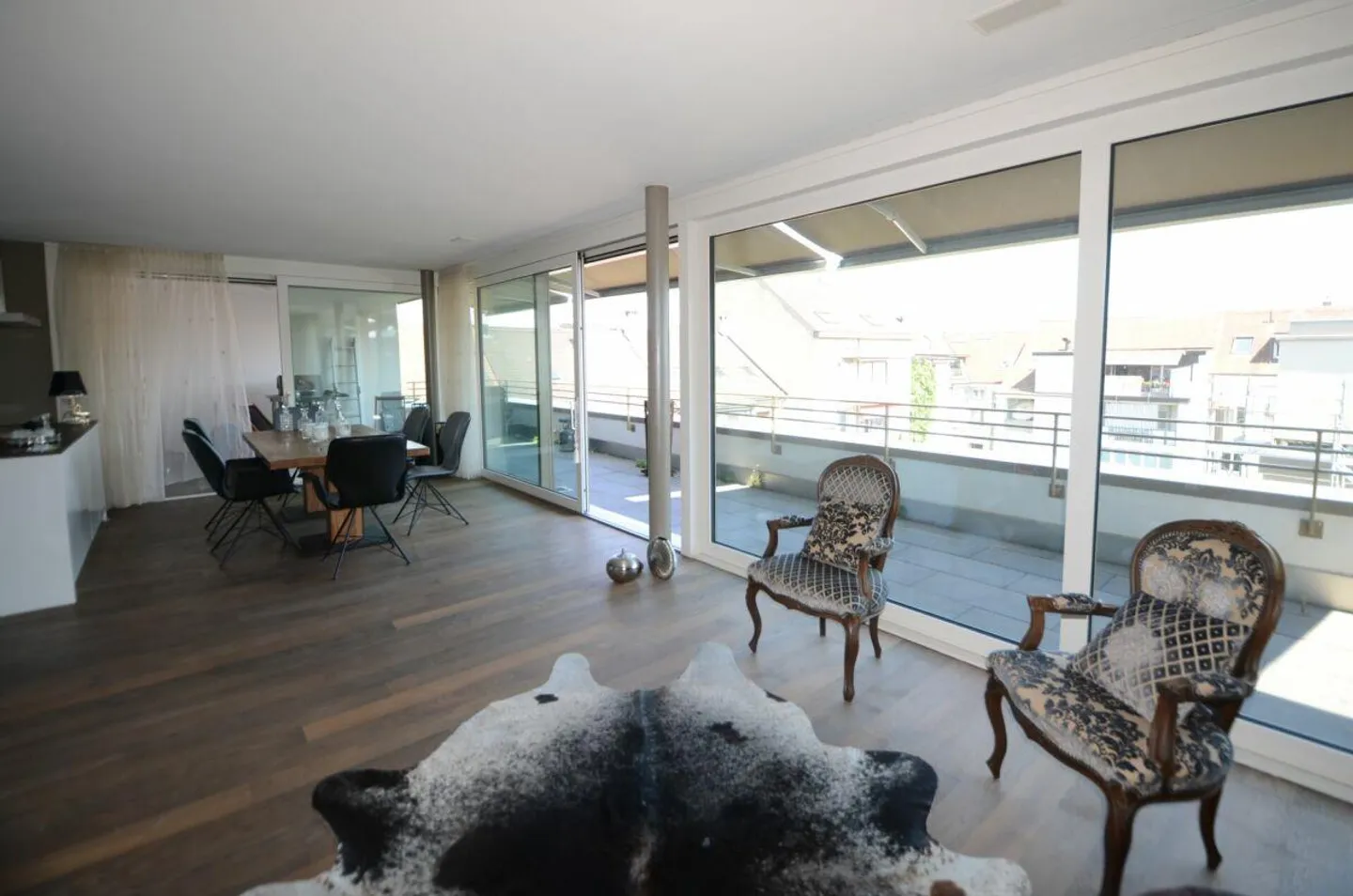 4.5 Room Attic Apartment with Large Balcony and Loggia - Photo 4 of 12