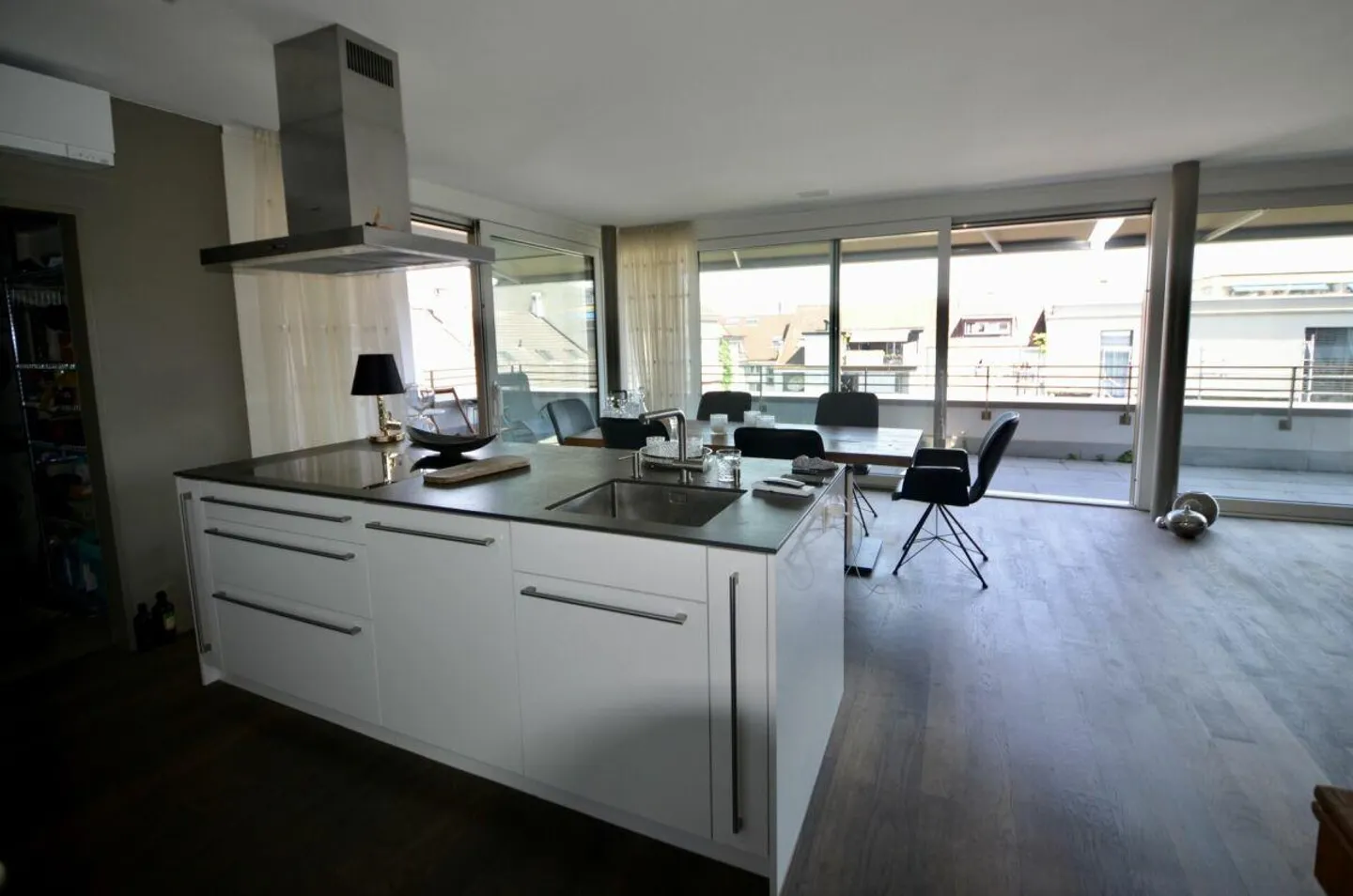 4.5 Room Attic Apartment with Large Balcony and Loggia - Photo 6 of 12