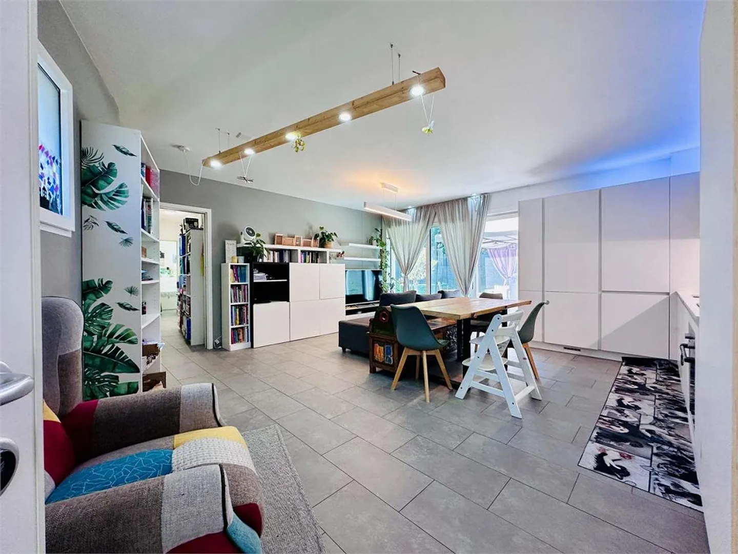 Ponte Capriasca - modernes 3.5-Zimmer-Apartment inmitten von Grün mit Garten - Foto 1 von 13