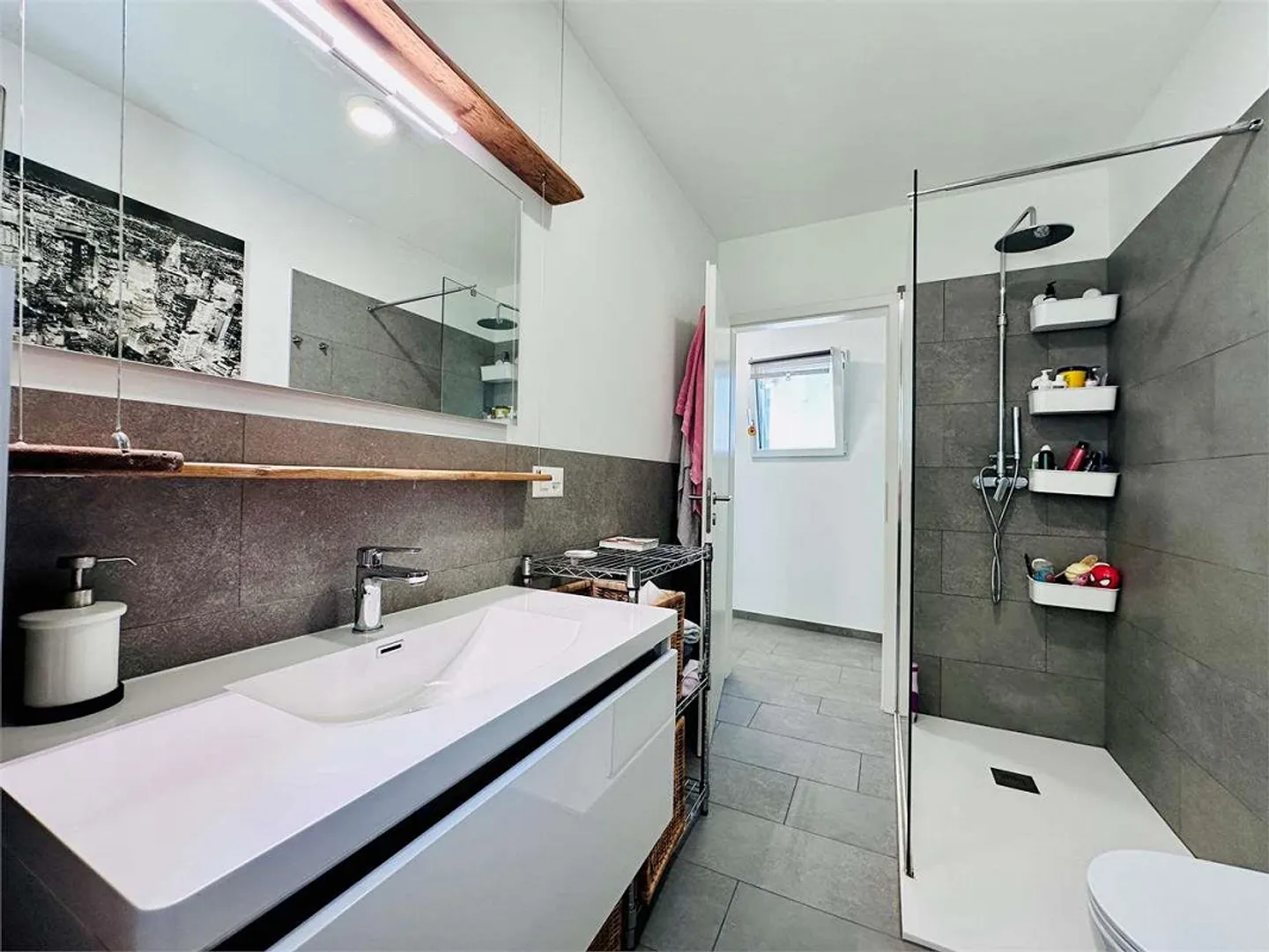 Ponte Capriasca - modernes 3.5-Zimmer-Apartment inmitten von Grün mit Garten - Foto 8 von 13