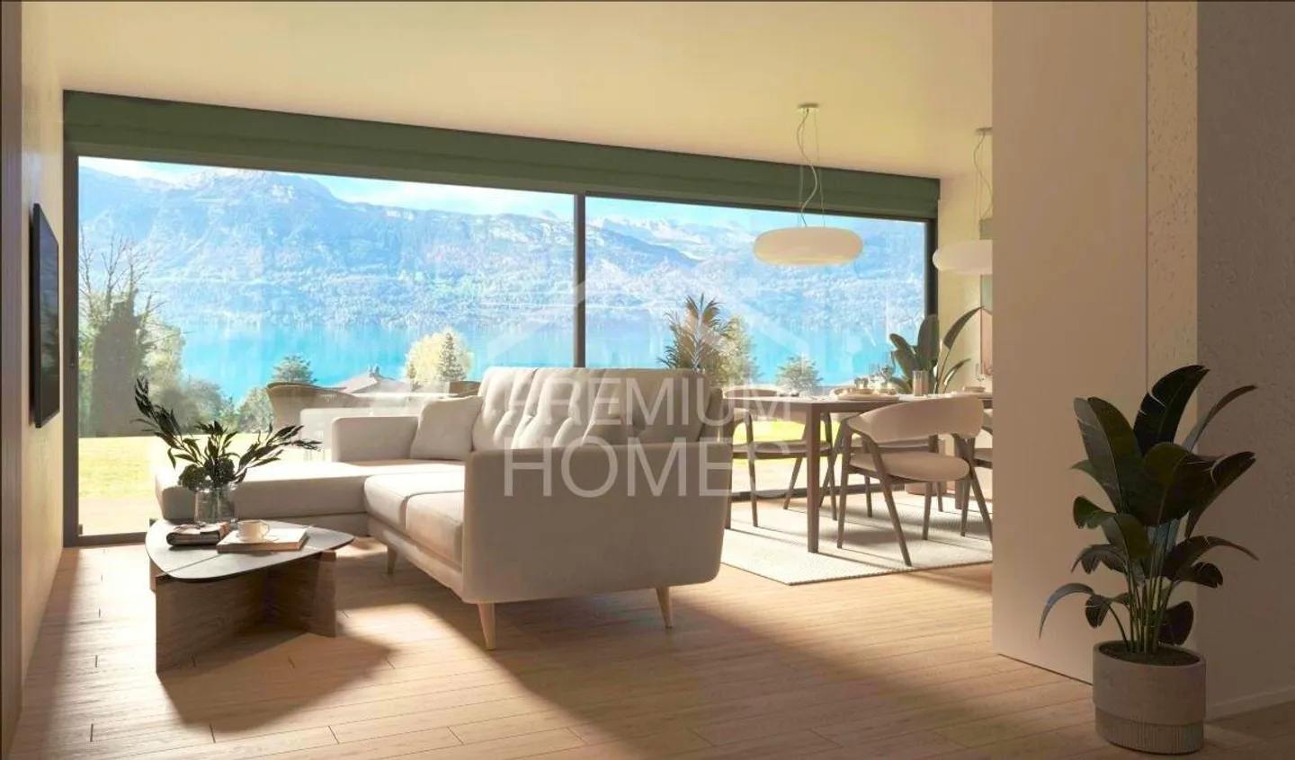 Terrasse ensoleillée & vue sur le lac - Votre vie au lac de Brienz ! - Photo 4 sur 8