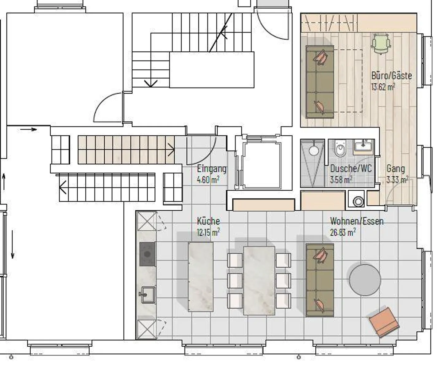 Exclusive duplex apartment with breathtaking views - Photo 10 of 15