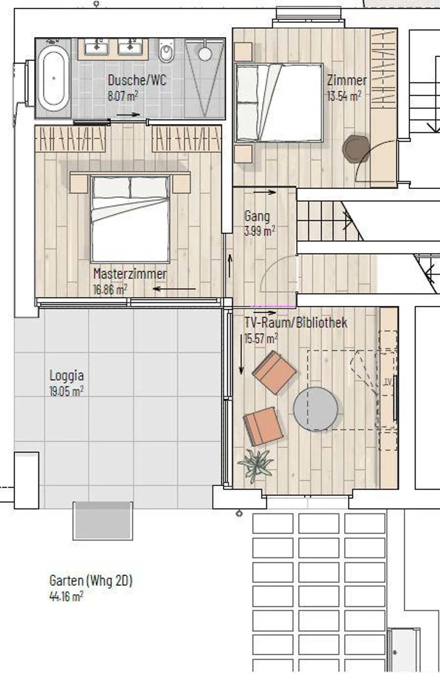 Exclusive duplex apartment with breathtaking views - Photo 13 of 15