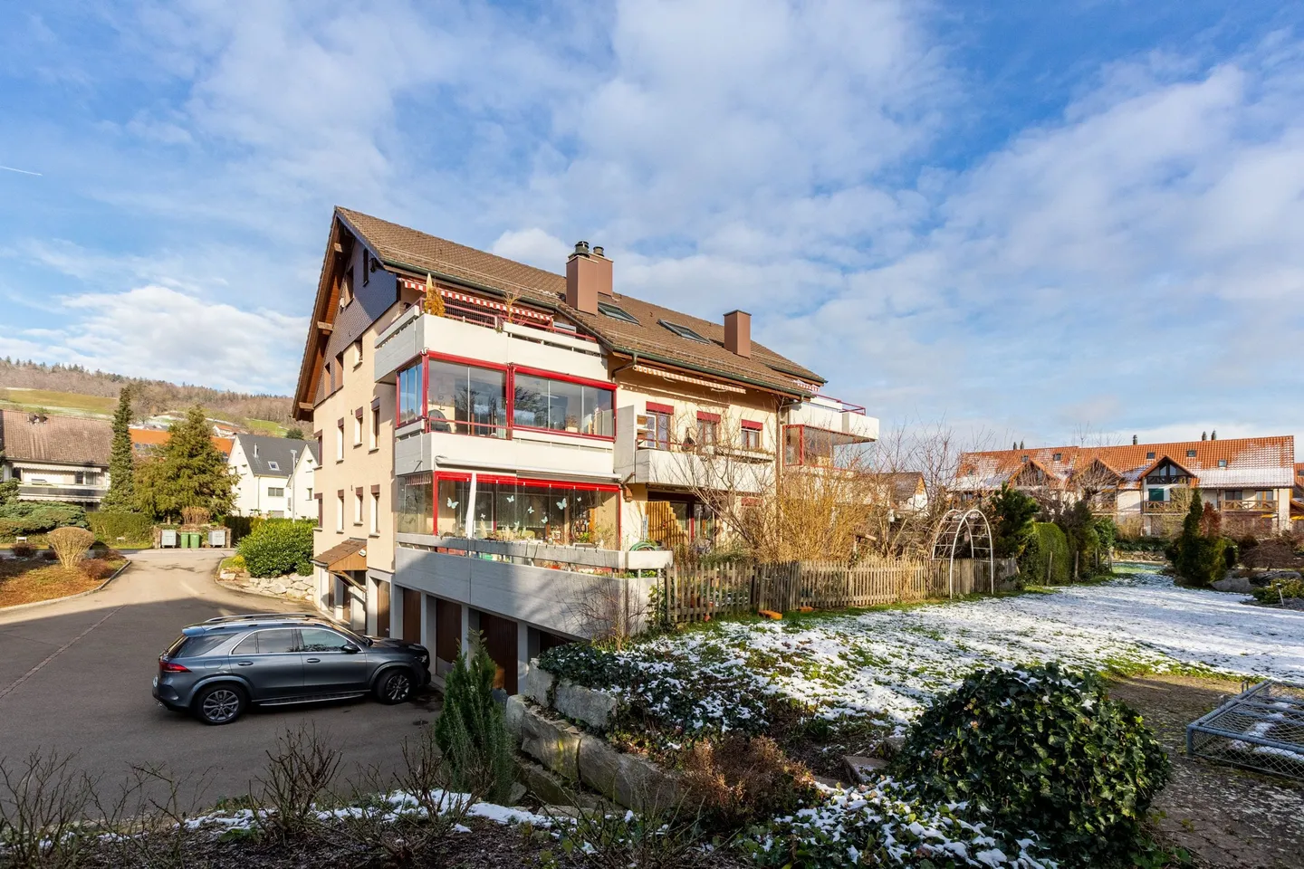 Renovierte Wohnung mit Aussicht - Foto 1 von 12