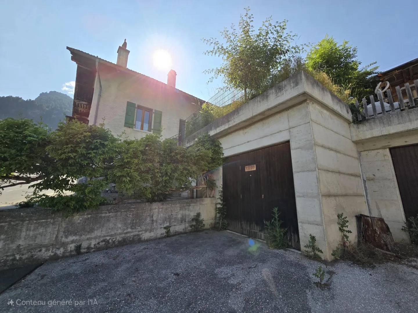 Casa a schiera di 3,5 locali / giardino, posti auto, carnotzet e Garage Box - Foto 4 di 10