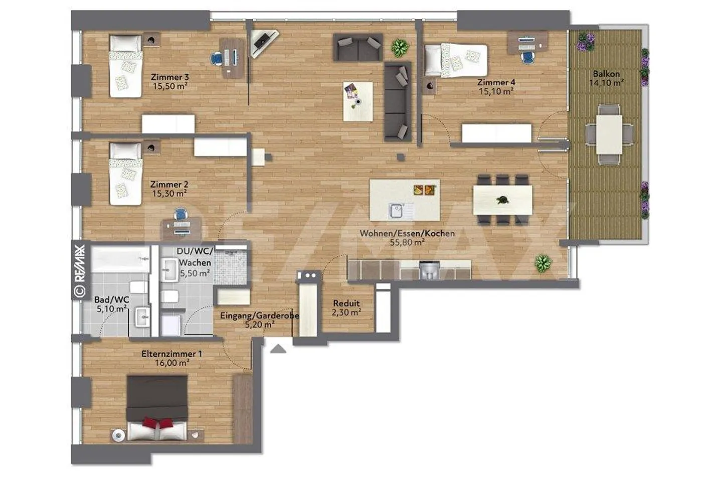 VIVERE NELLA GREENCITY: APPARTAMENTO MINERGIE DI 5½ STANZE CON BALCONE - Foto 12 di 12