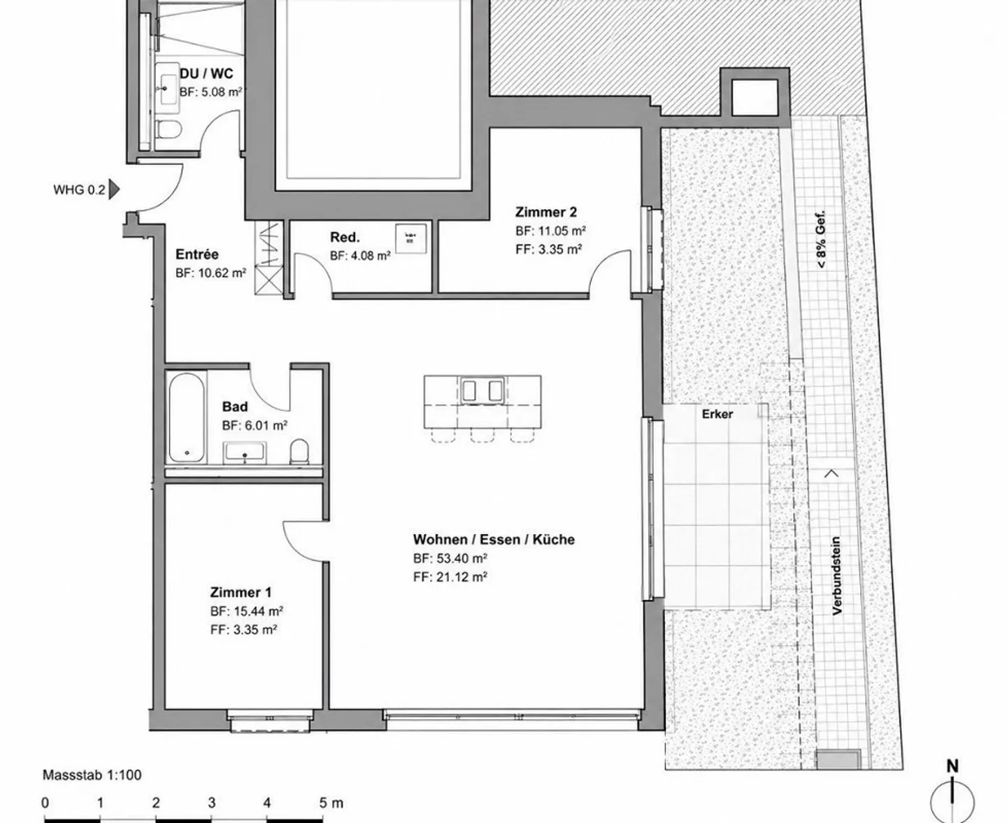 Lots of garden, plenty of space, little effort: Your new home in Eglisau - Photo 14 of 14