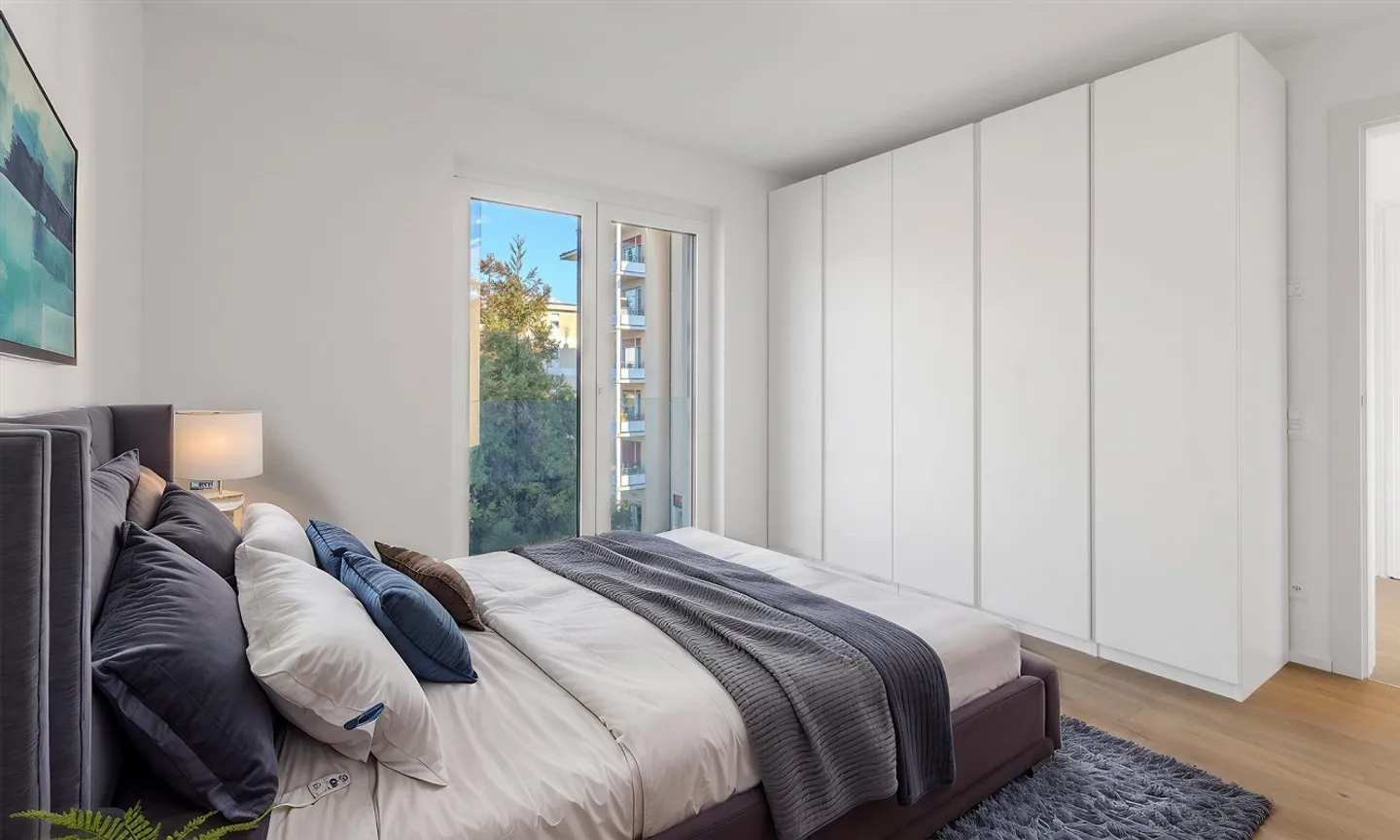 NEUES UND HELLES 2.5-ZIMMER-WOHNUNG MIT TERRASSE IN PREGASSONA - Foto 6 von 11