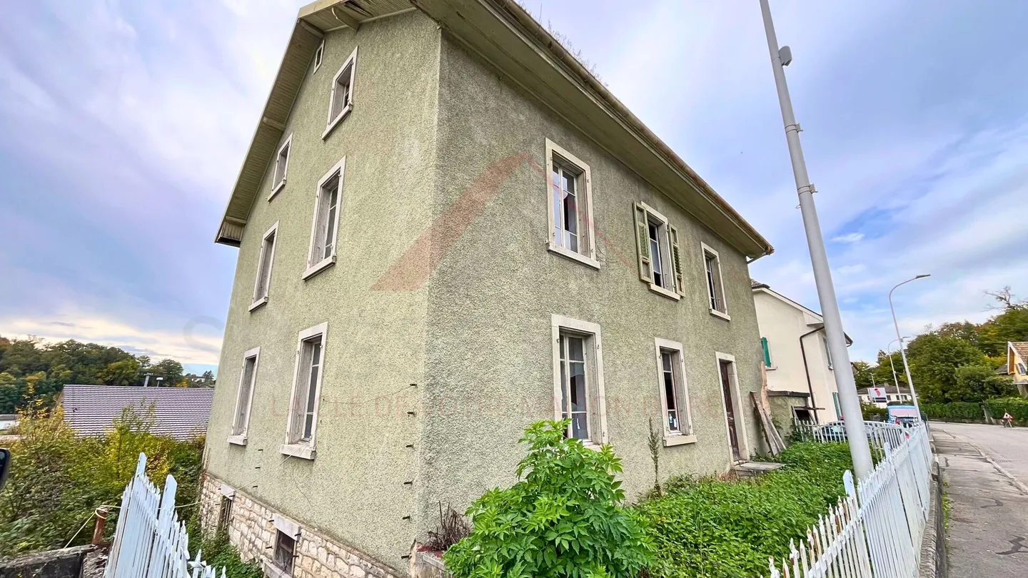 Terreno di 565 m² con edificio da ristrutturare o da costruire - Boncourt (JU) - Foto 6 di 7