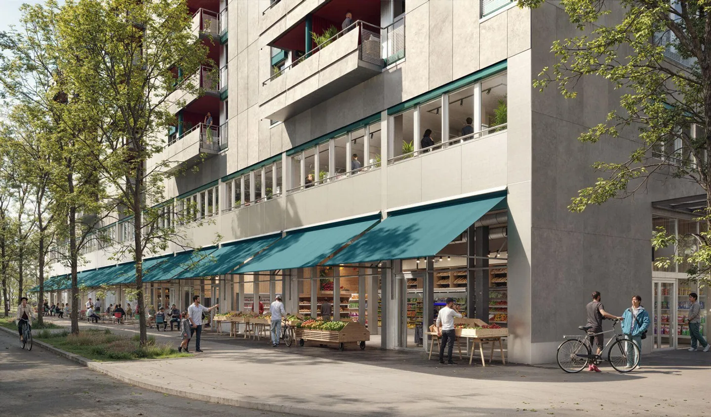 Volta Basel - Attractive Sales Area (C250, Retail/Service) in New Construction Project - Photo 1 of 5