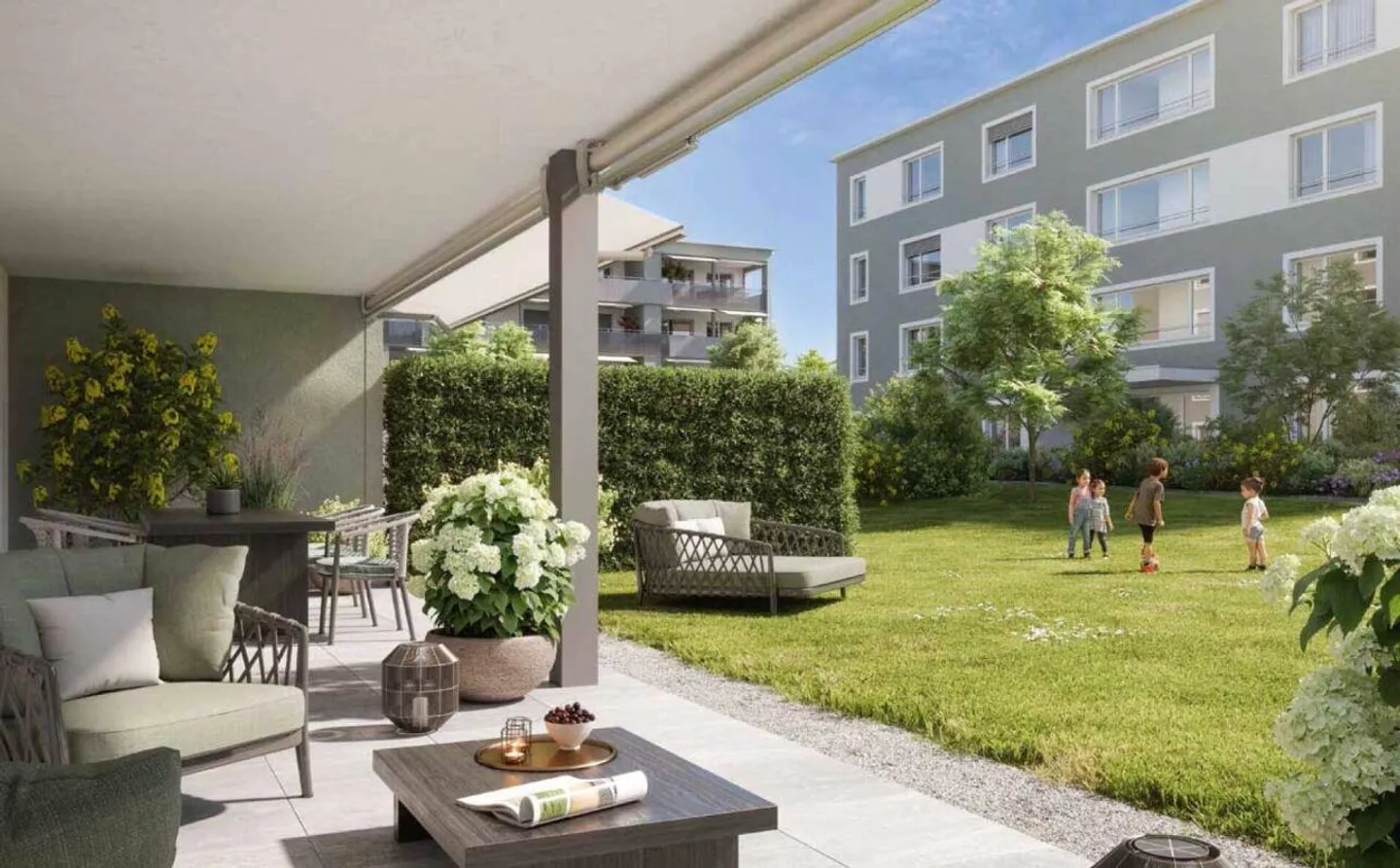 135 m² - 4.5-Room Garden Apartment | Special Use 42 m² - Photo 2 of 11