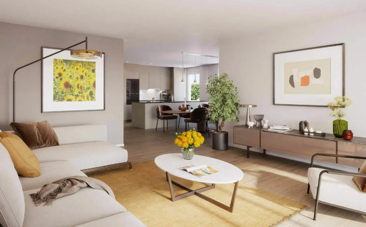 135 m² - 4.5-Room Garden Apartment | Special Use 42 m² - Photo 5 of 11