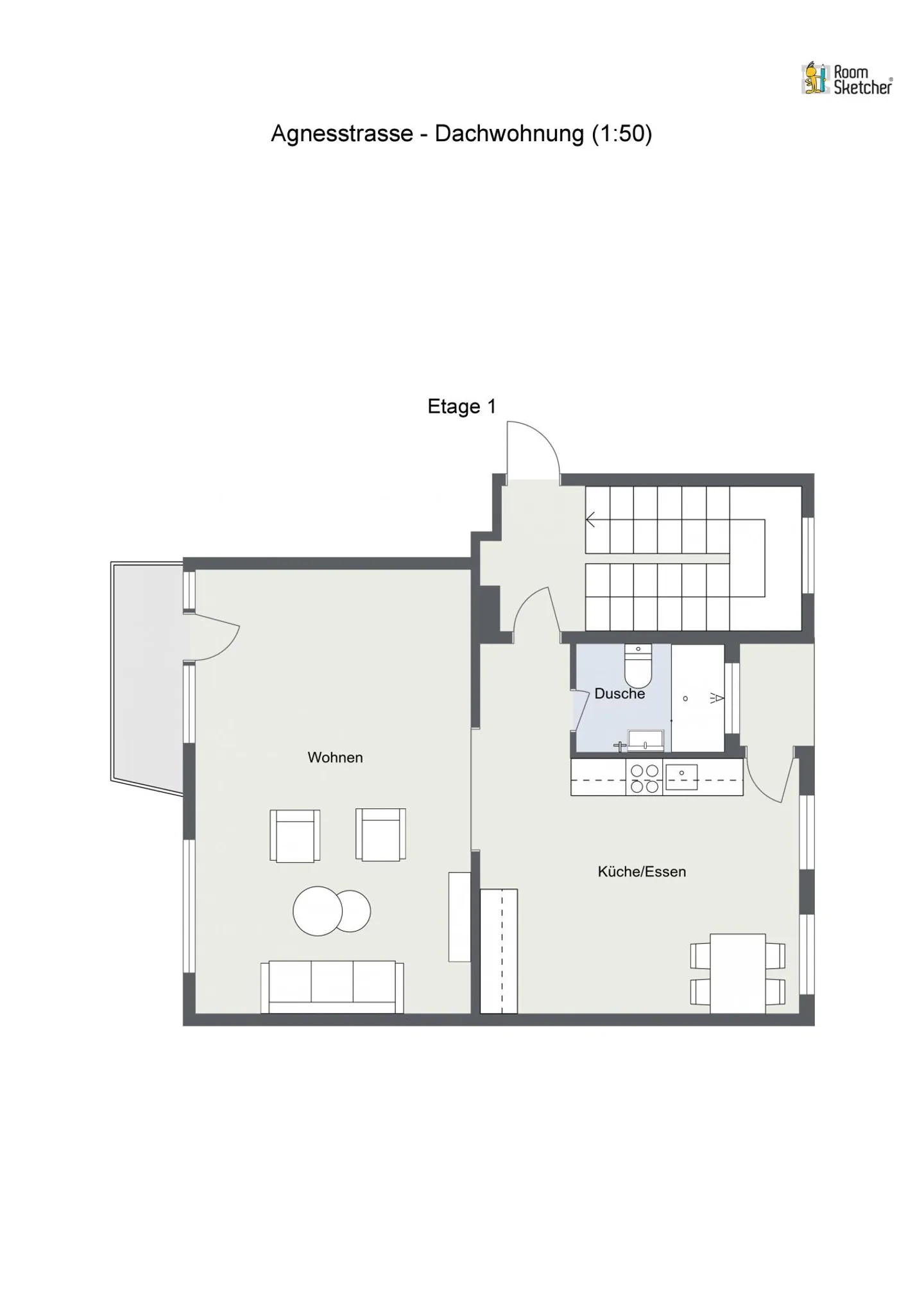 Maisonette di 3.5 locali in posizione privilegiata - Albisriederplatz Zurigo - Foto 12 di 13