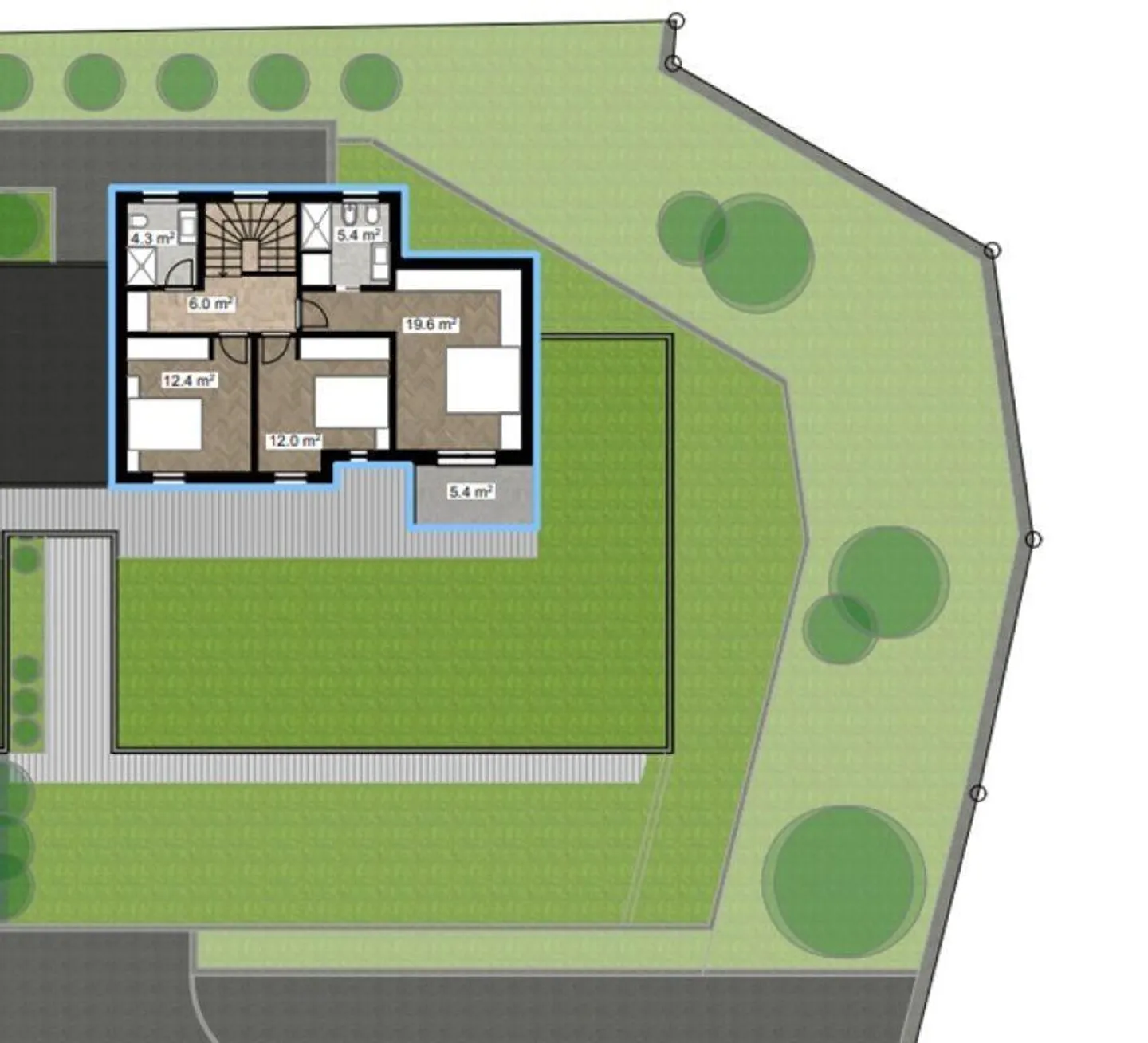 Modern 4 ½-Room Single-Family House with Garden - Photo 3 of 4