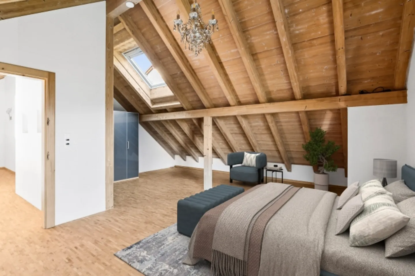 «GROSSE UND MODERNE MAISONETTE AM SÜDHANG» - Foto 4 von 8