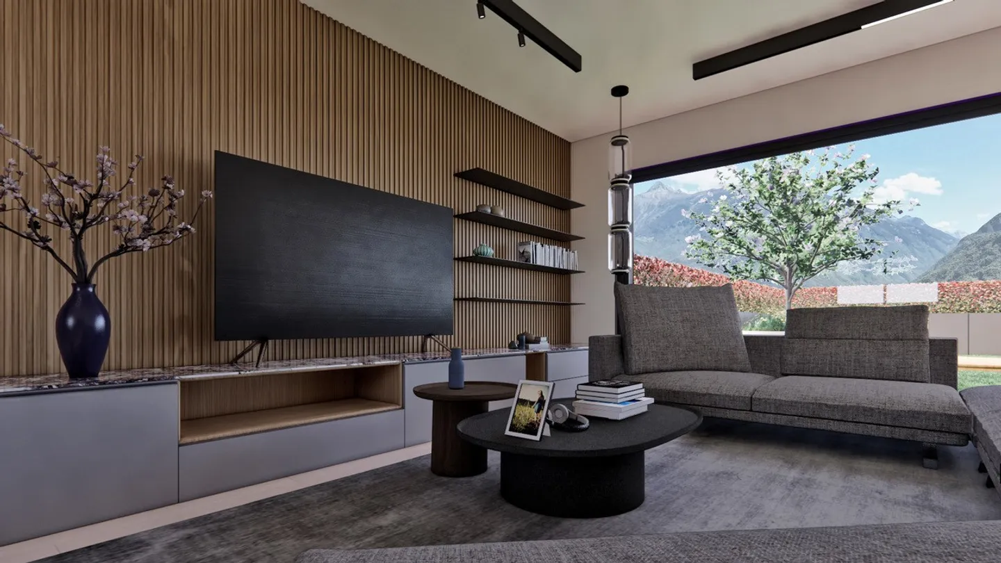 BELLINZONA - DUPLEX PENTHOUSE EXCLUSIF - 4.5 CHAMBRES - 172 MQ - Photo 7 sur 13