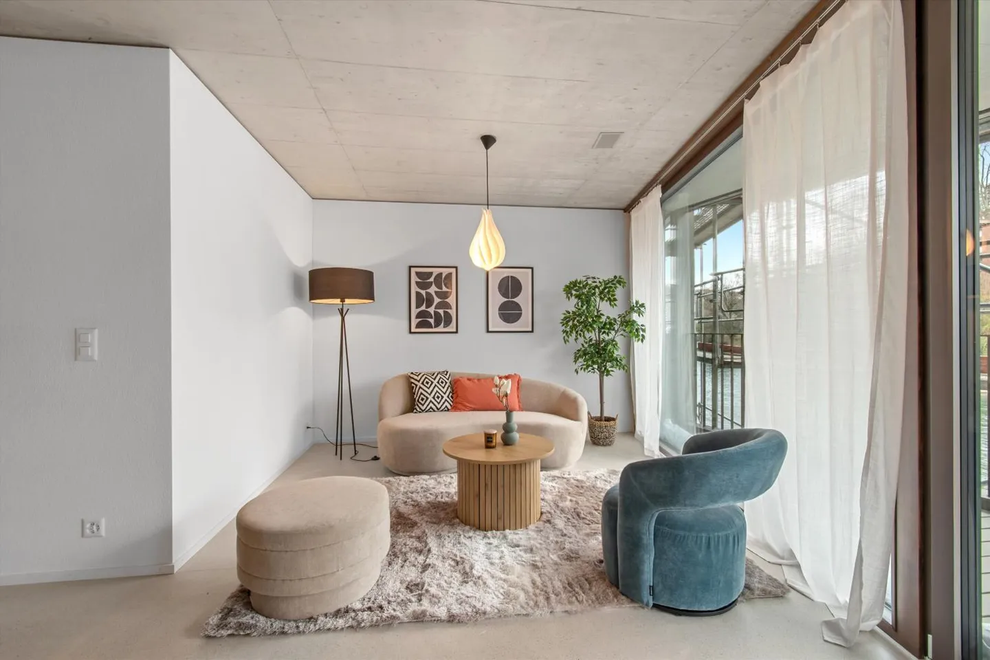 Modernes Appartement an der Reuss - Foto 3 von 5