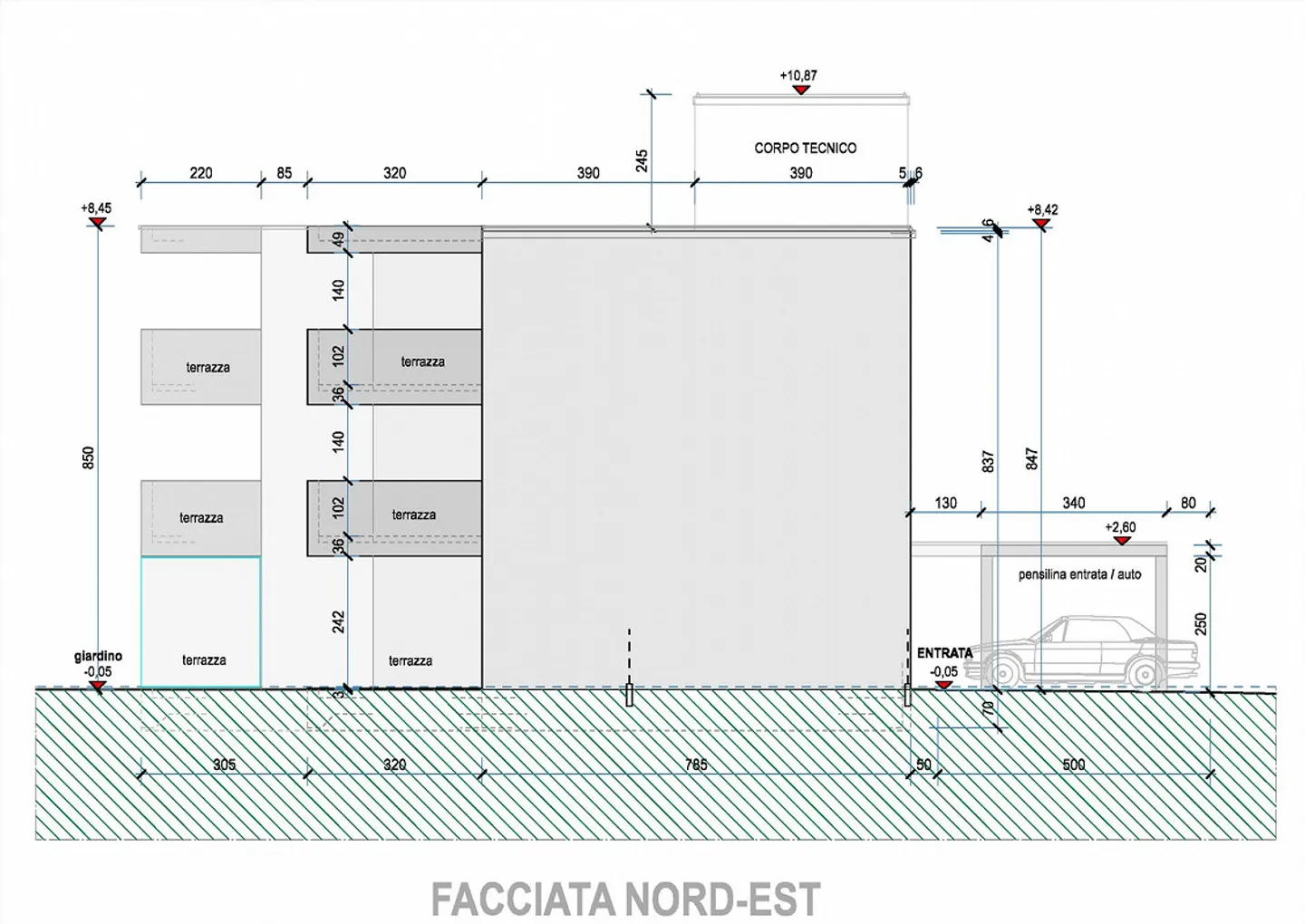 Neue Wohnung im letzten Stock mit schöner Terrasse in einer komfortablen und strategischen Lage - Foto 12 von 15